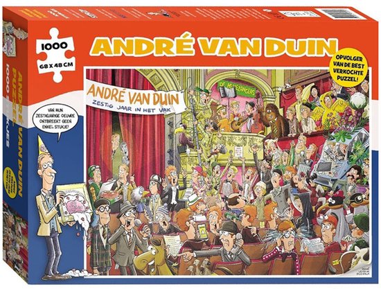 Top1Toys Puzzel Andre Van Duin 60 Jaar In Het Vak 1000 Stukjes