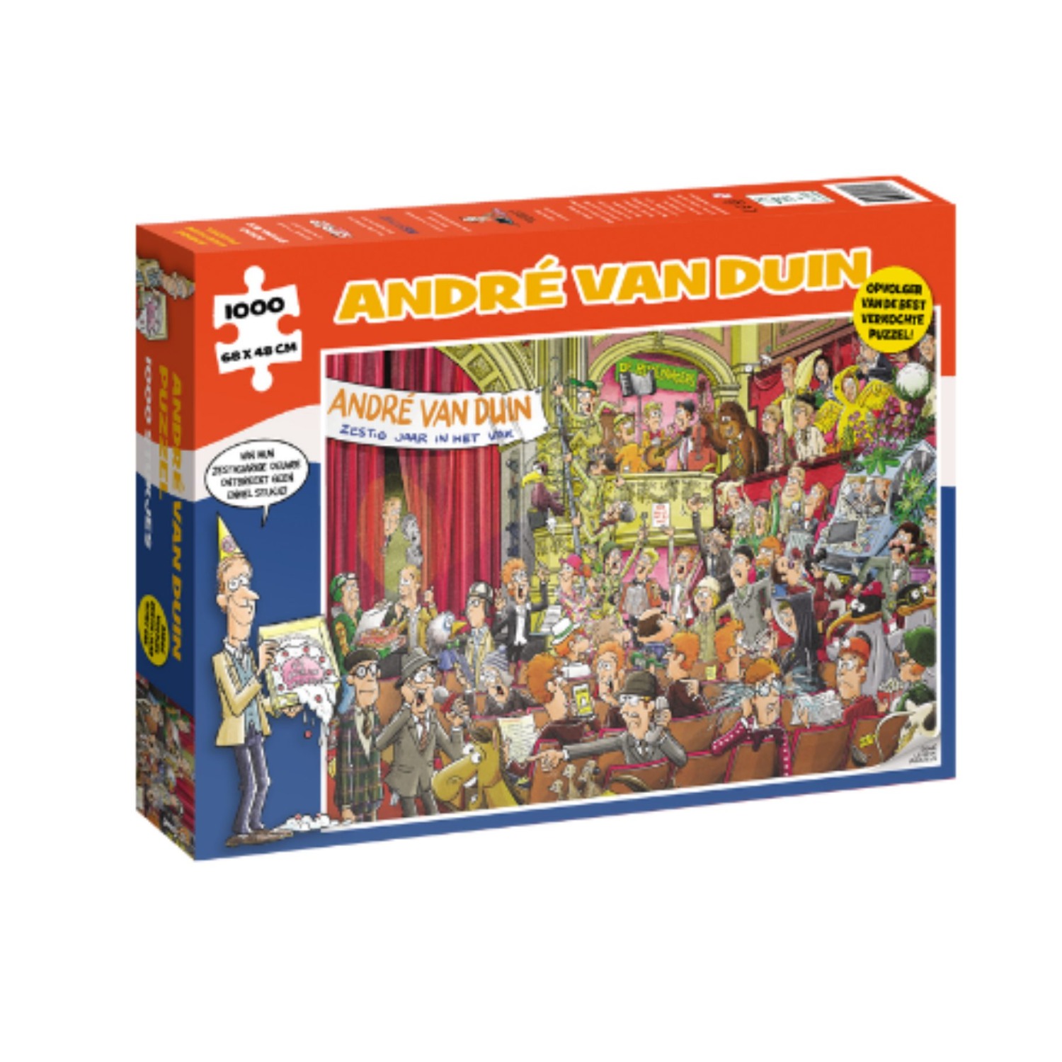 Top1Toys Top1Toys Puzzel Andre Van Duin 60 Jaar In Het Vak 1000 Stukjes