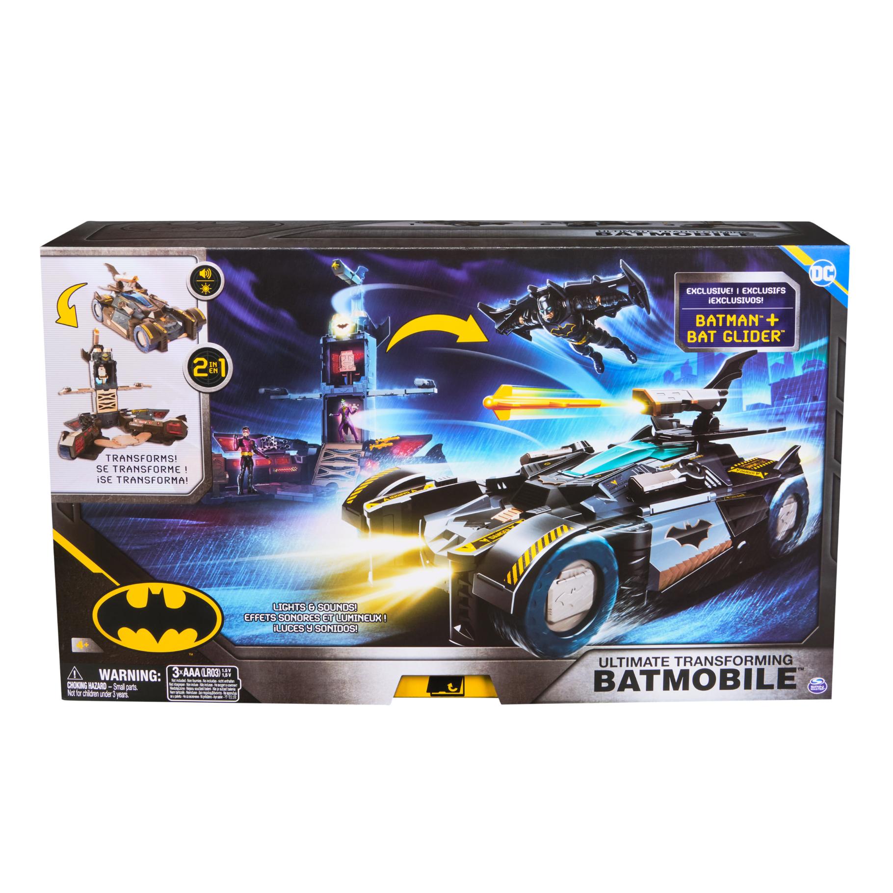 DC DC Batman Transforming Vehicle Playset
