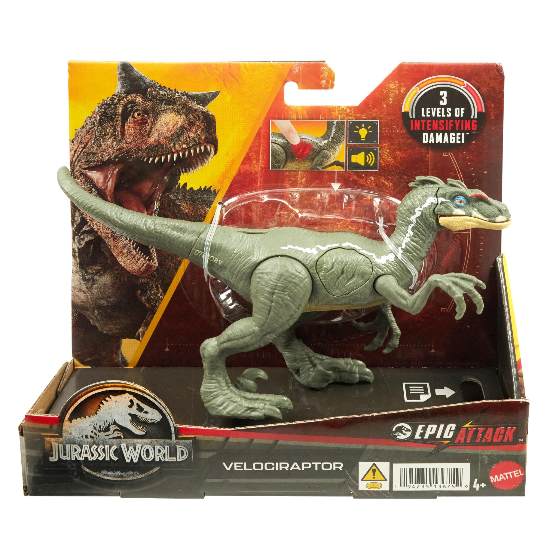 Top1Toys Top1Toys Jurassic World Epic Attack Velociraptor