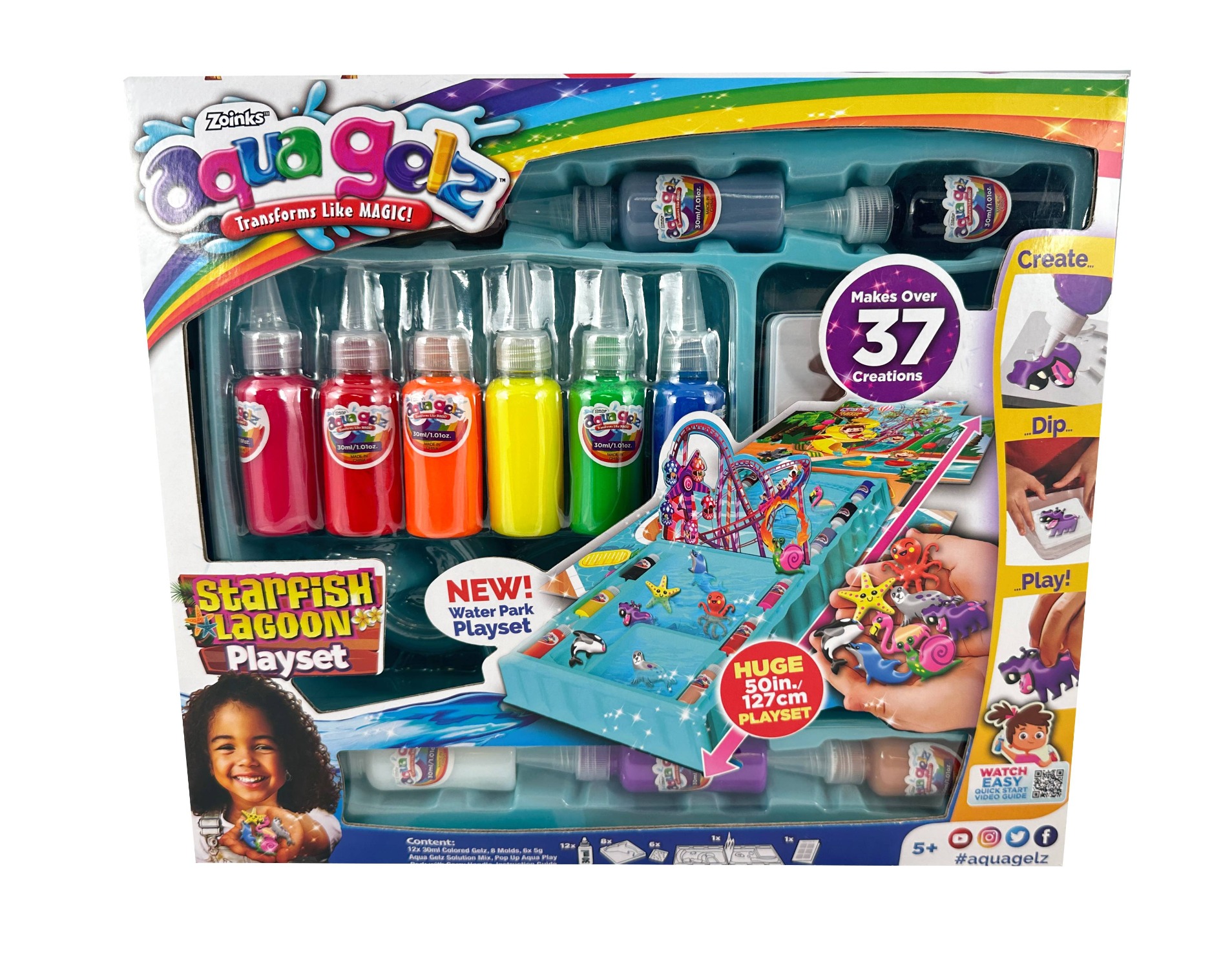 Top1Toys Top1Toys Aqua Gelz Lagoon speelset
