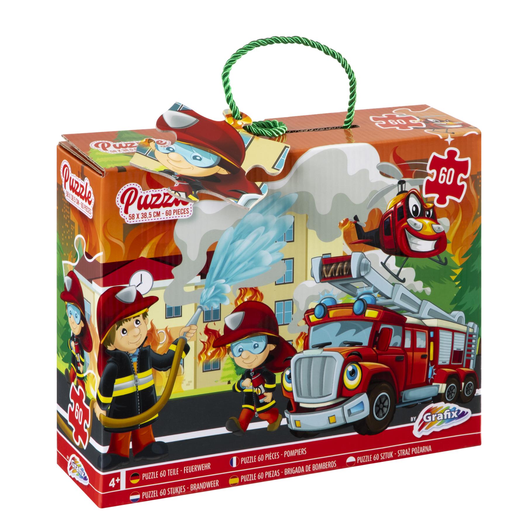 Top1Toys Puzzel brandweer 60 stukjes