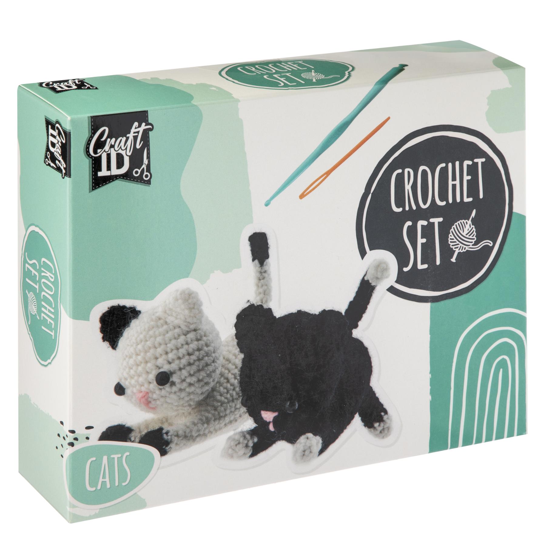 Top1Toys Haakset poes 2 stuks 13x6,5x10,5 cm