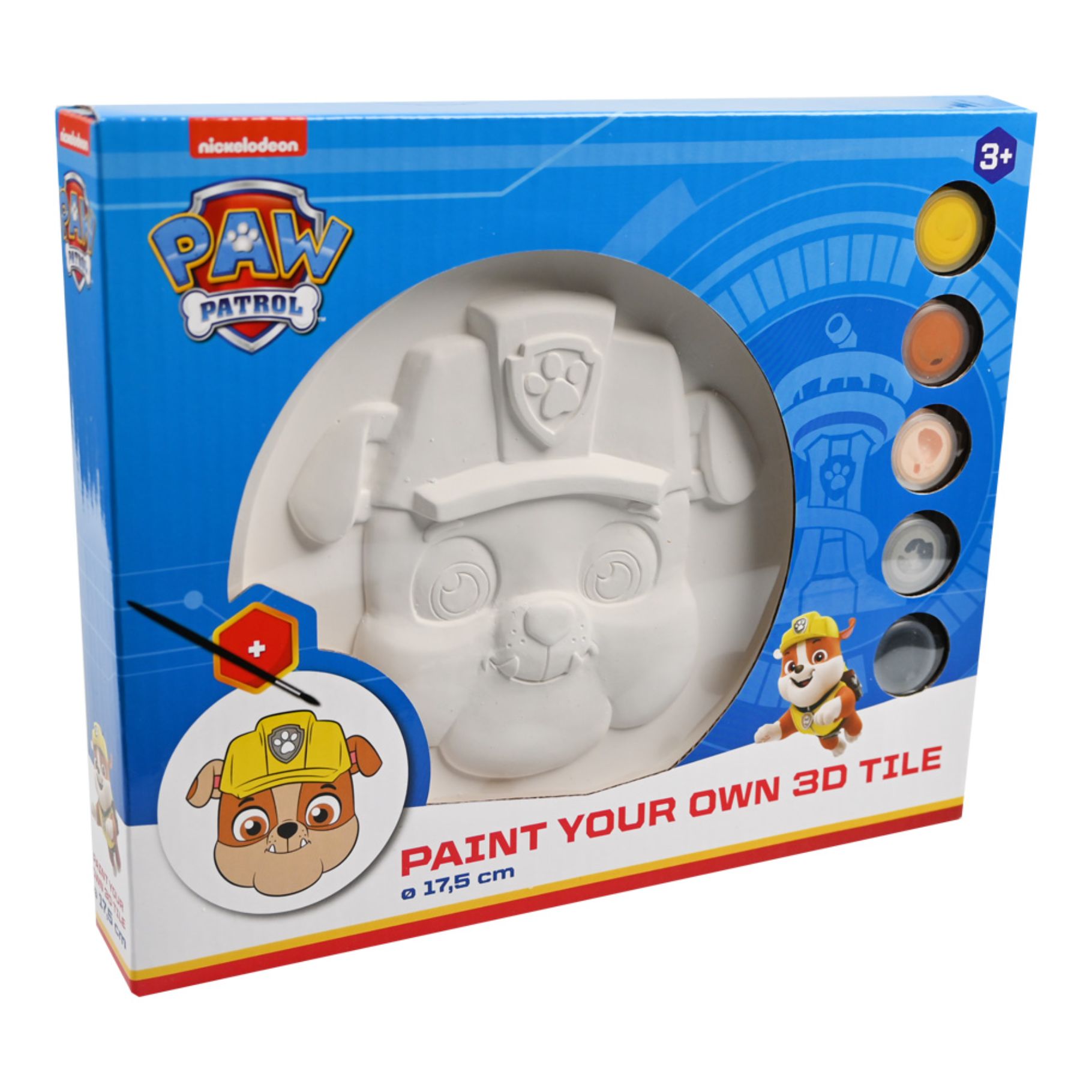 Top1Toys Paw Patrol Kleur Je Eigen 3D Tile