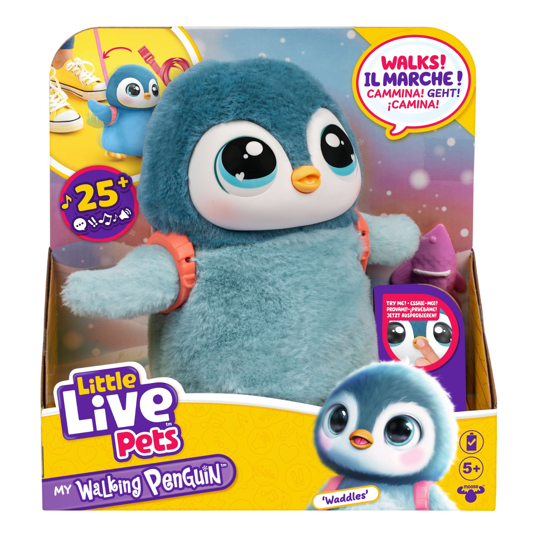 Little Live Pets Mijn pinguin huisdier interactief