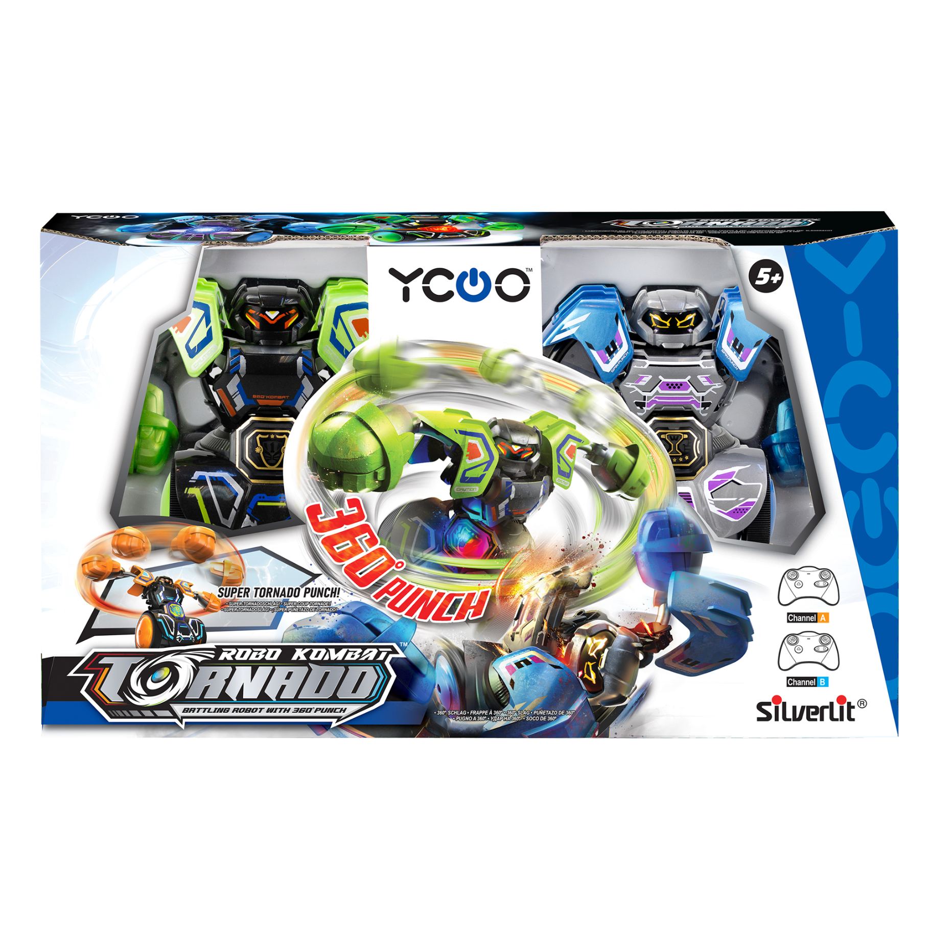Radiografisch bestuurbare Robo Kombat Tornado battle pack