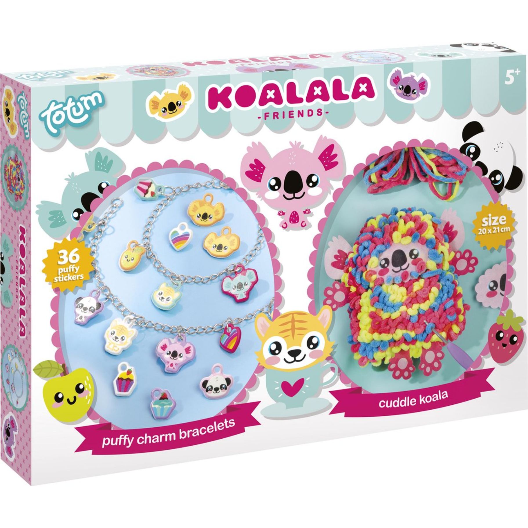 Top1Toys Hobbydoos Koalala 2In1 Charm/Pillow