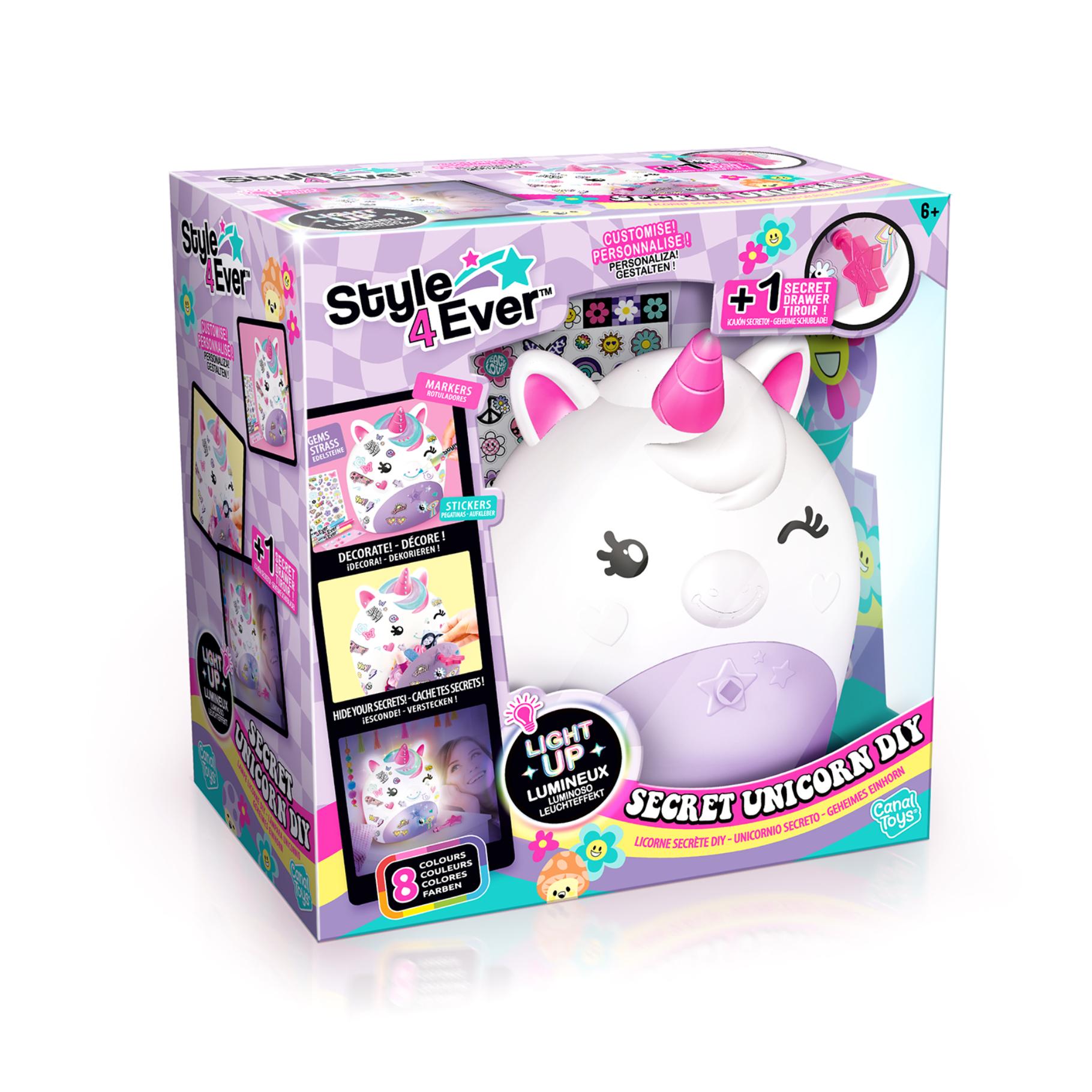 Secret Deco DIY Unicorn Lamp