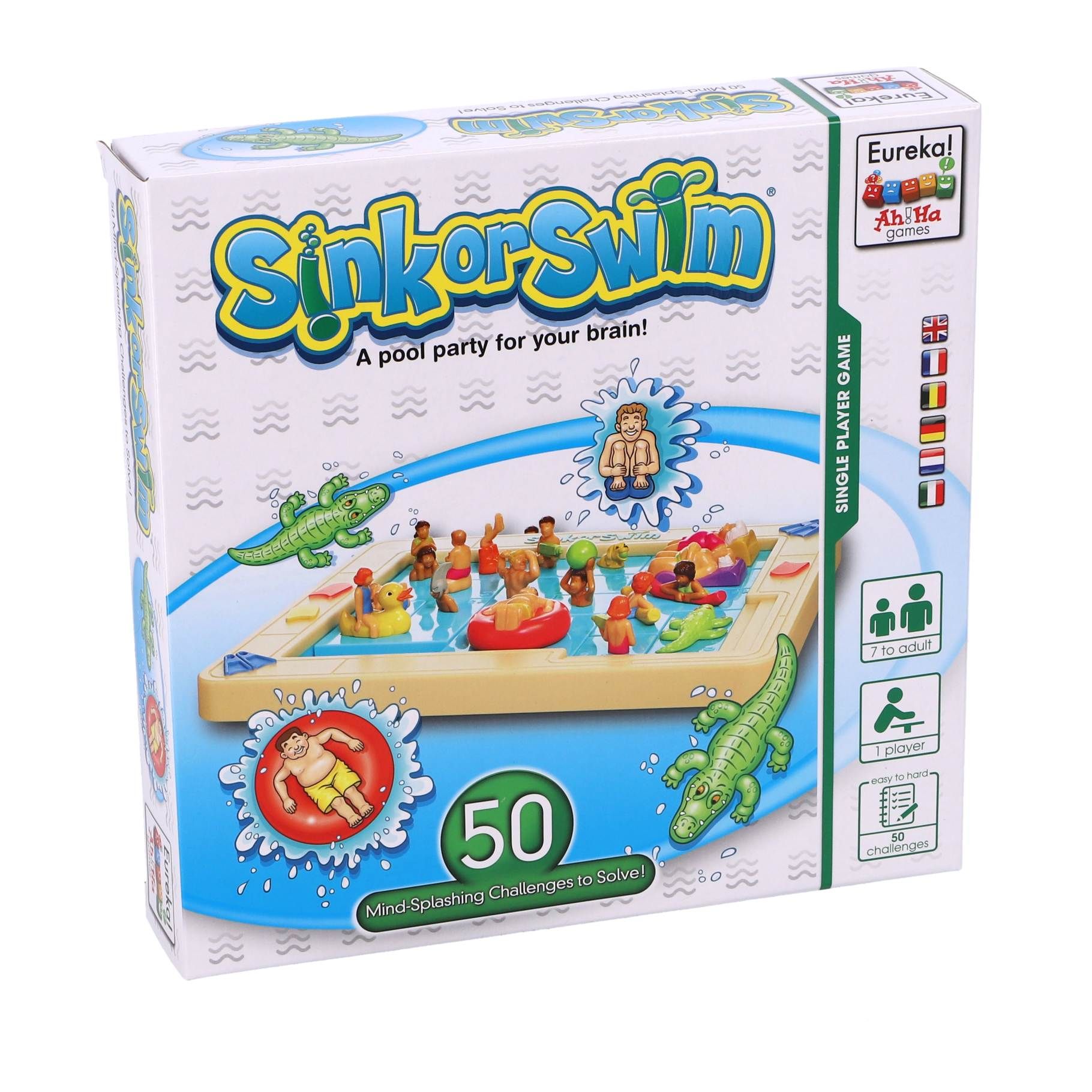 Top1Toys Ah!Ha Sink or Swim - Denkspel