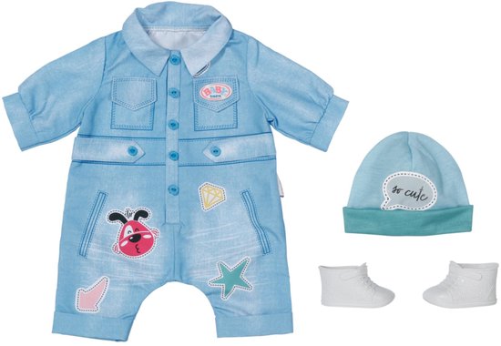 Baby Born Deluxe Jean Overall 43cm