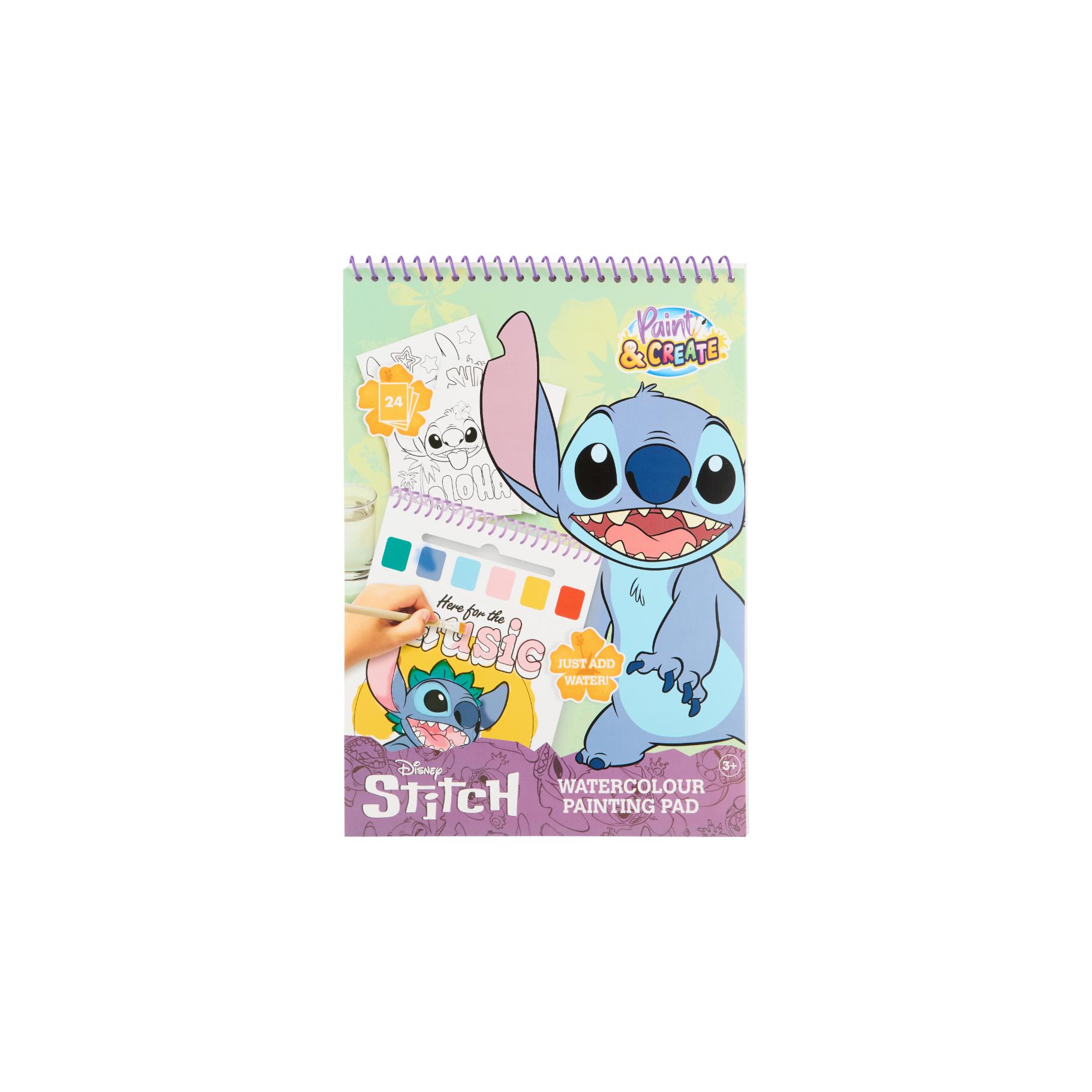 Disney Stitch Waterverf Kleurboek