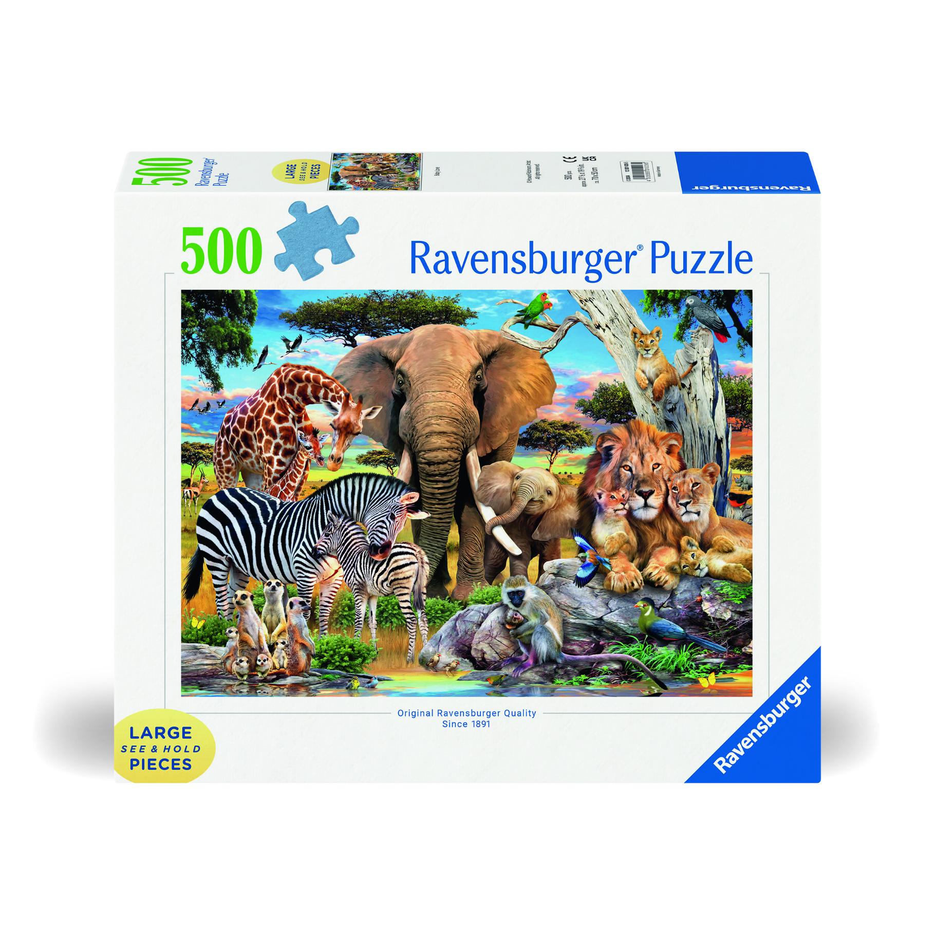 Ravensburger Ravensburger Puzzel baby love 500 stukjes extra grote stukjes