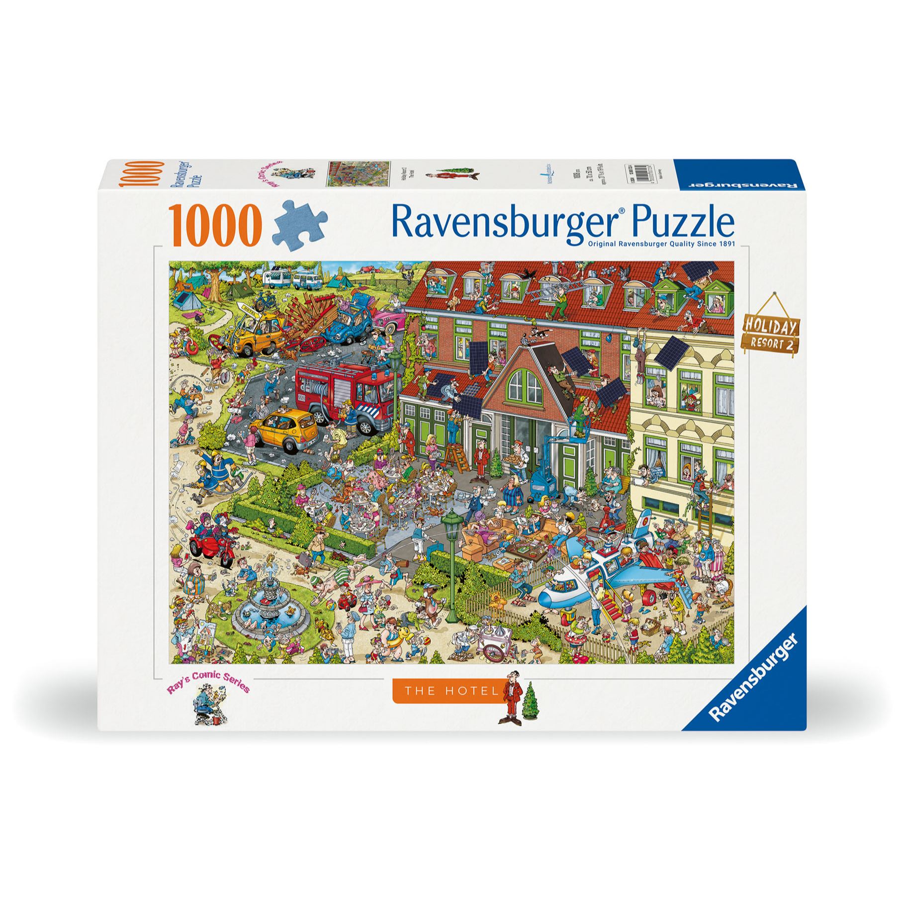 Ravensburger Ravensburger puzzel Ray's Holiday resort 2: The hotel 1000 stukjes