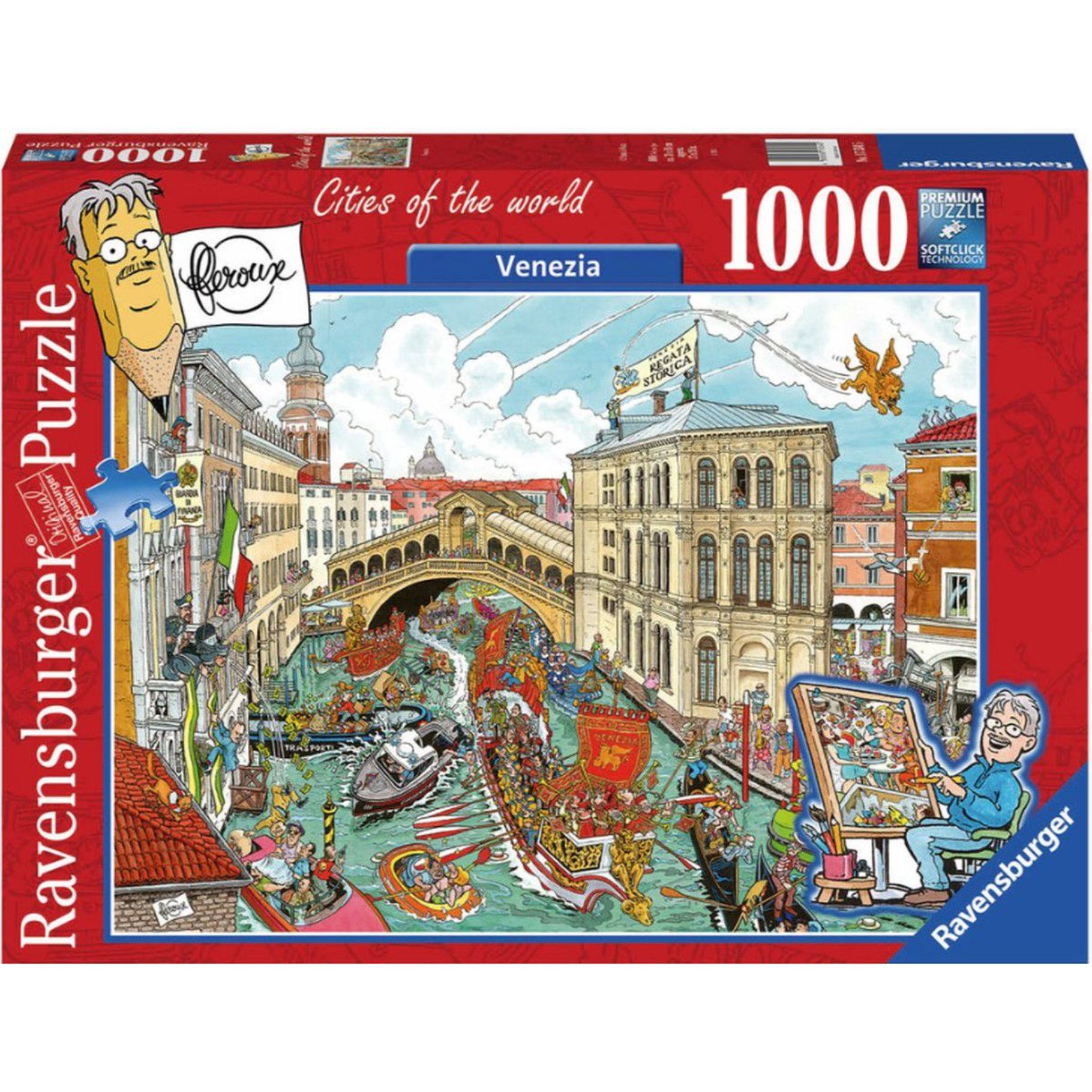 Ravensburger Ravensburger puzzel fleroux venetie 1000 stukjes