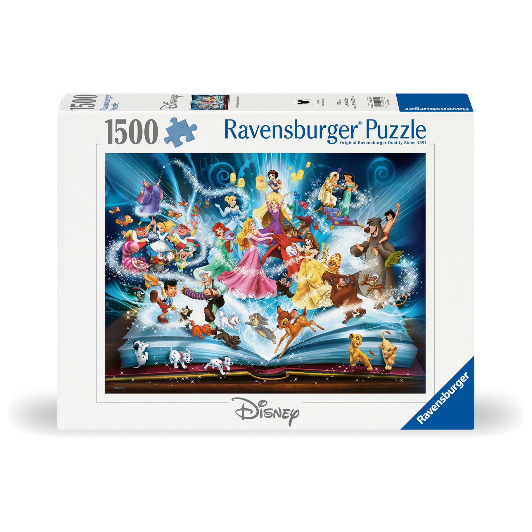 Top1Toys Ravensburger puzzel Disney's magisch sprookjesboek 1500 stukjes