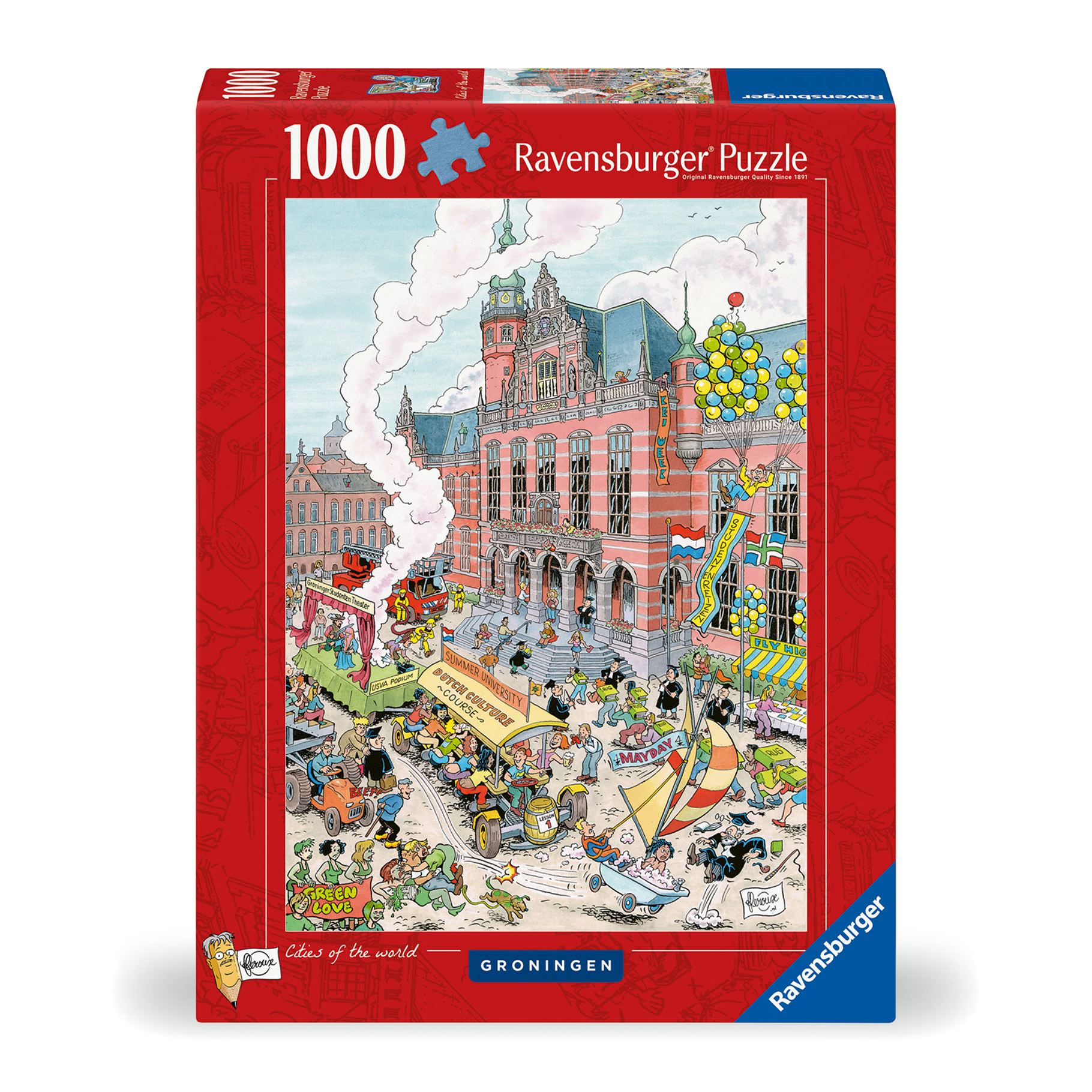 Ravensburger Ravensburger puzzel fleroux groningen 1000 stukjes