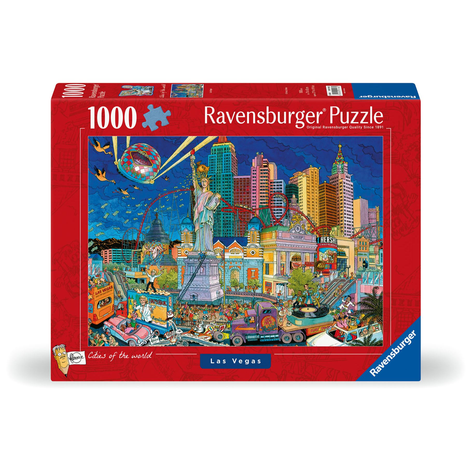 Ravensburger Ravensburger puzzel fleroux las vegas 1000 stukjes