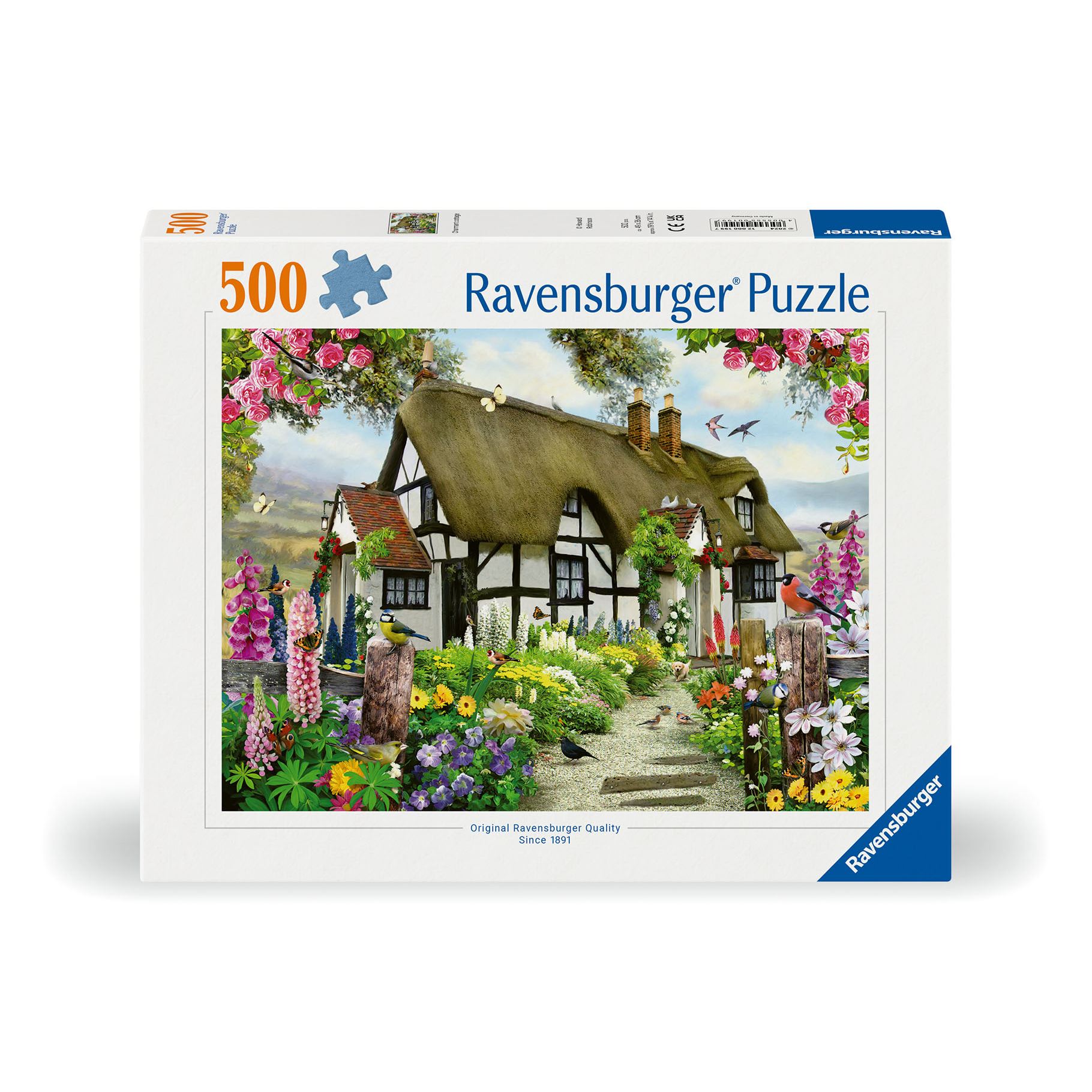 Ravensburger Ravensburger Puzzel idyllische cottage 500 stukjes