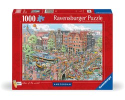 Ravensburger puzzel fleroux amsterdam 1000 stukjes
