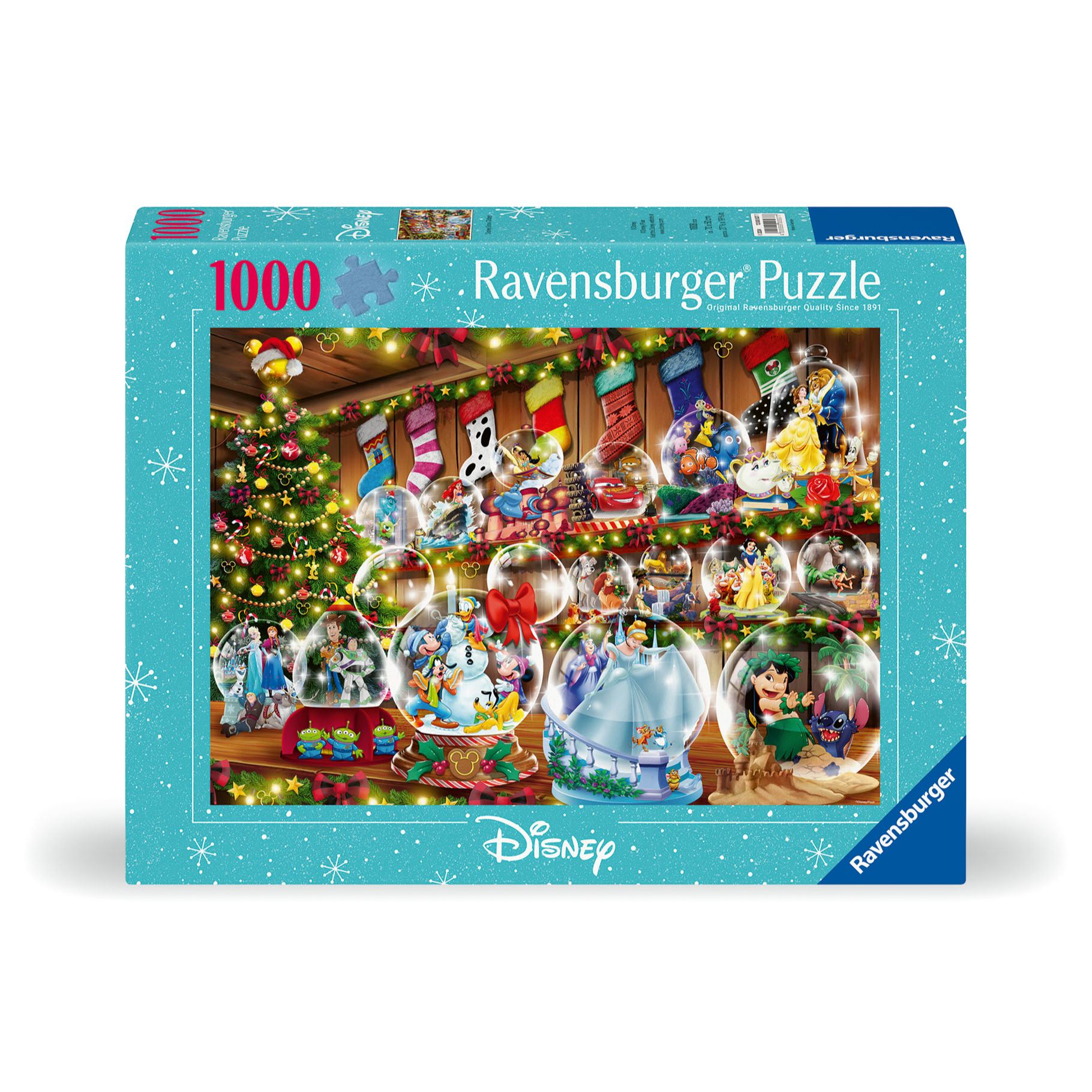 Top1Toys Top1Toys Ravensburger Puzzel Disney sneeuwbalparadijs 1000 stukjes