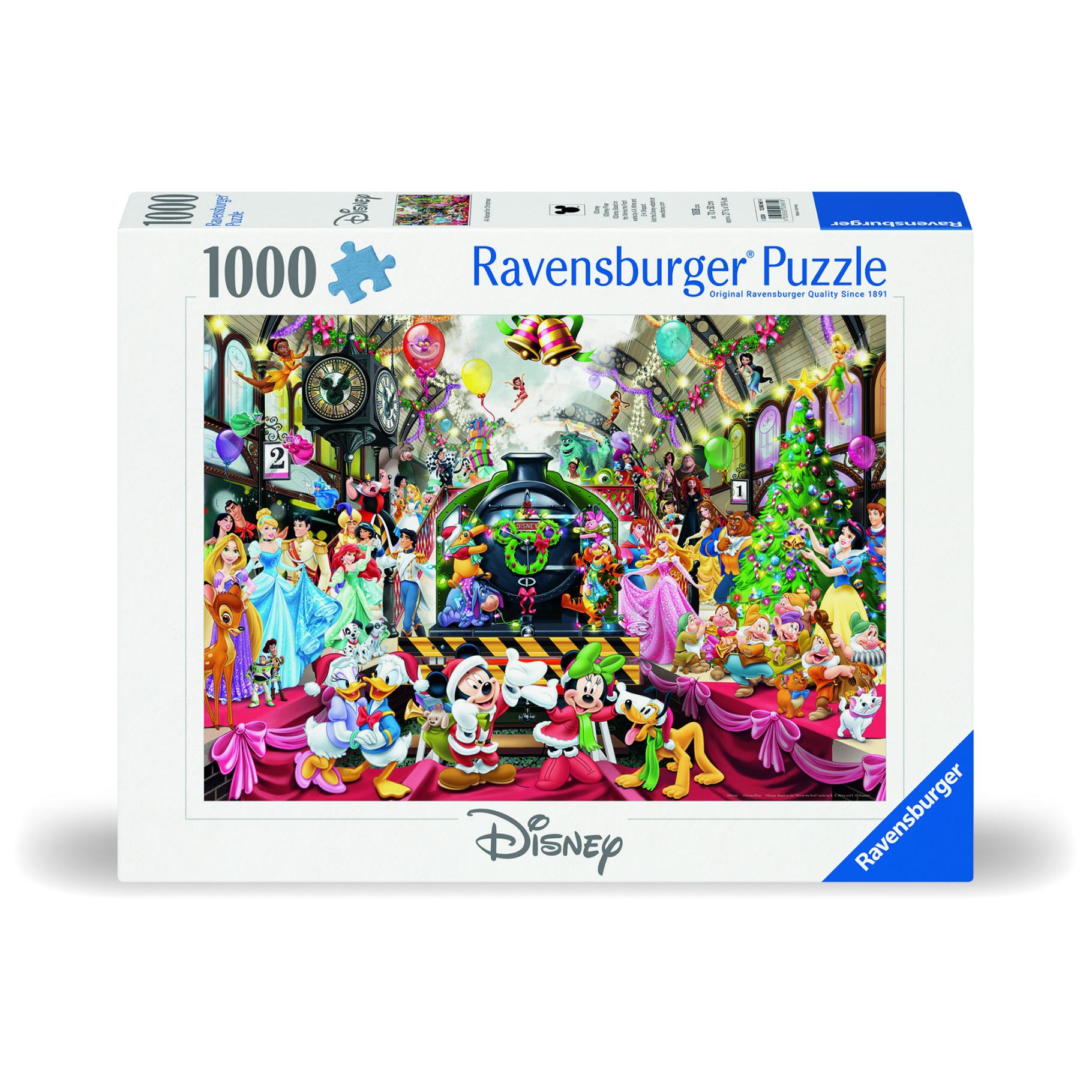 Ravensburger Ravensburger Puzzel Disney all aboard for christmas 1000 stukjes