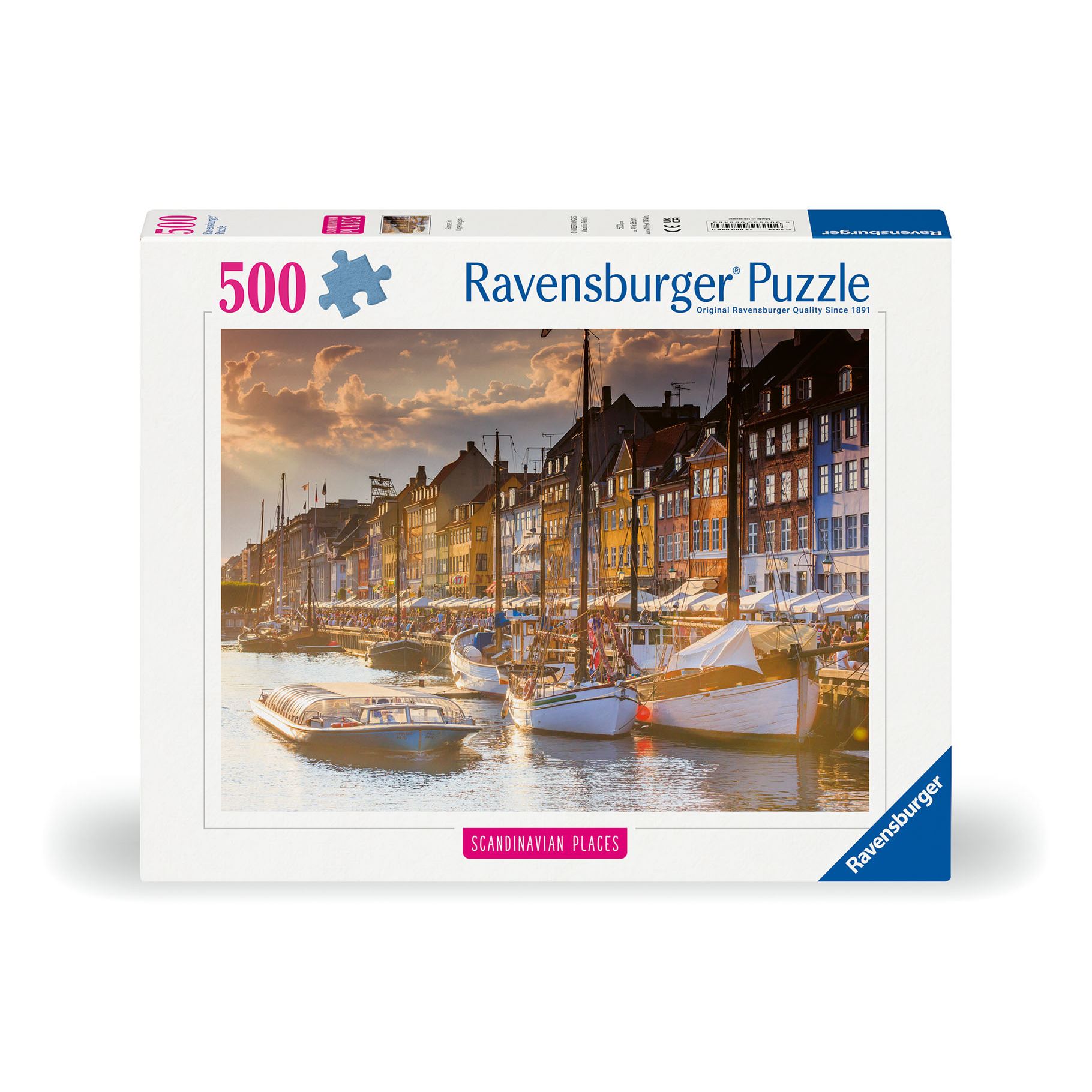 Ravensburger Ravensburger Puzzel sonnenuntergang Kopenhagen 500 stukjes