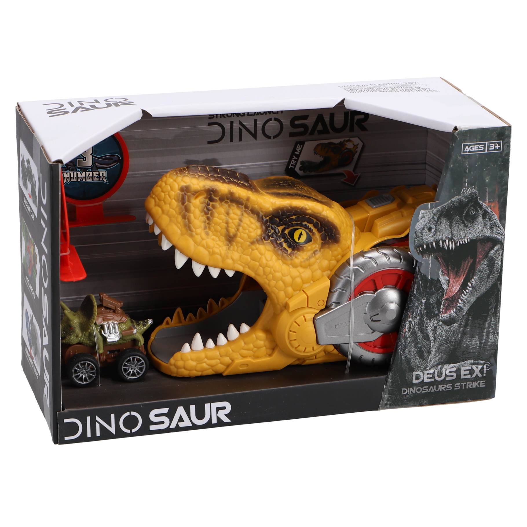Top1Toys Dino afschiet auto speelset