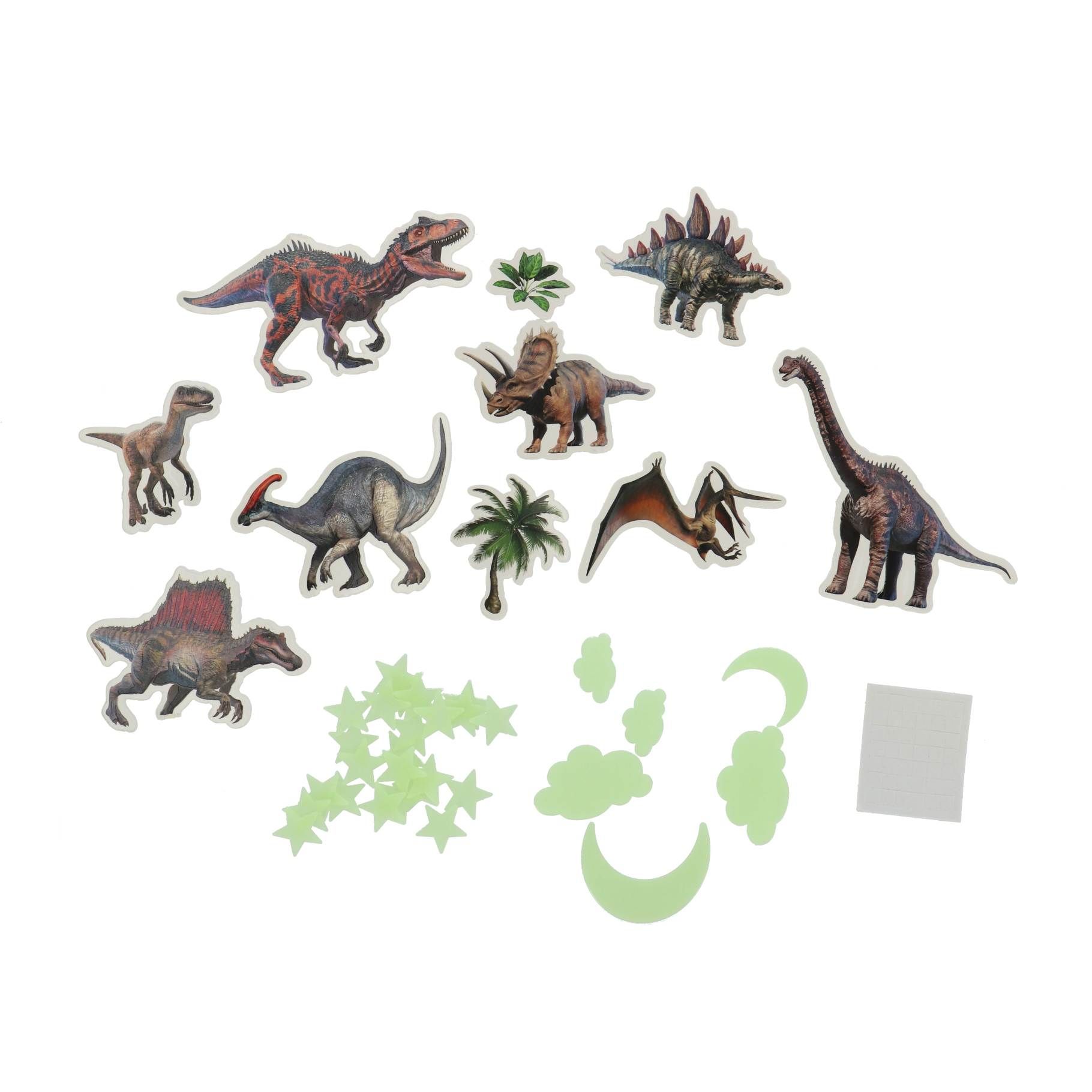 Top1Toys Amazing Cool dino glow in the dark set
