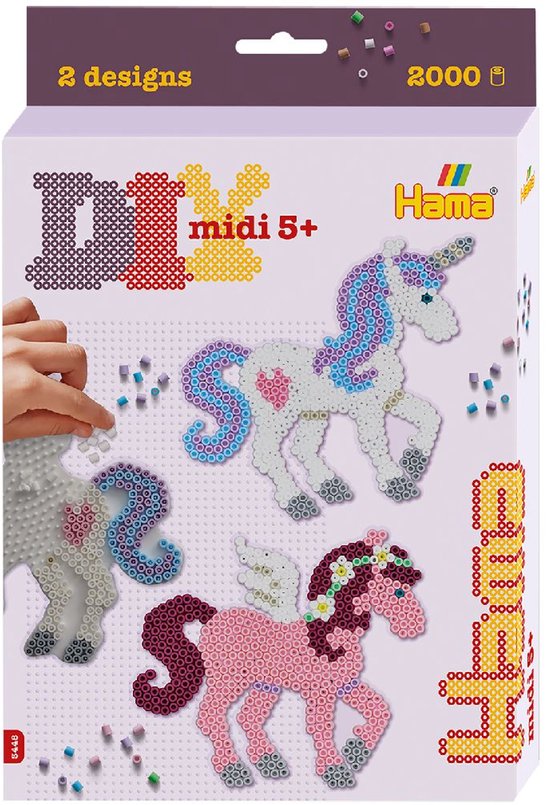 Hama strijkkralen 2000 stuks paarden
