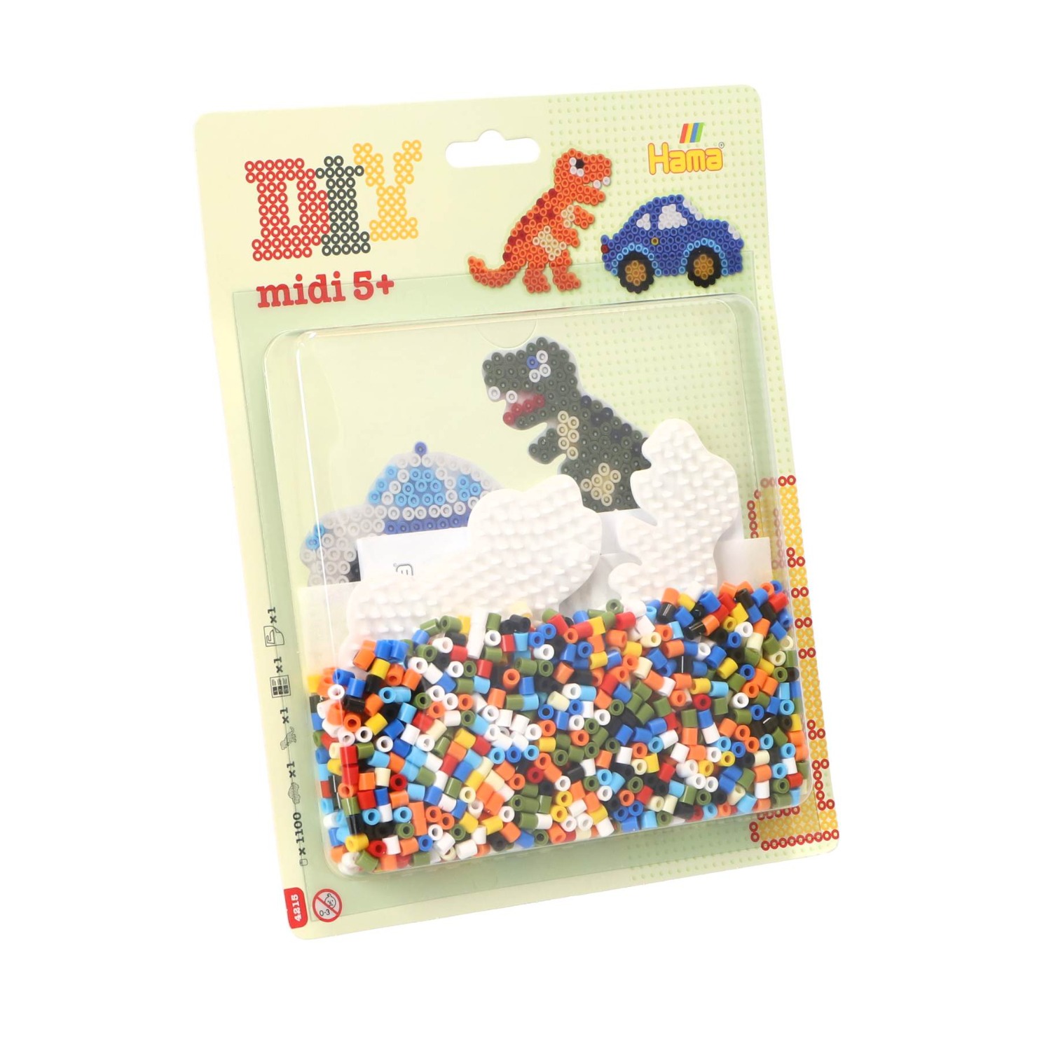 Hama Hama strijkkralen 1100 stuks dino