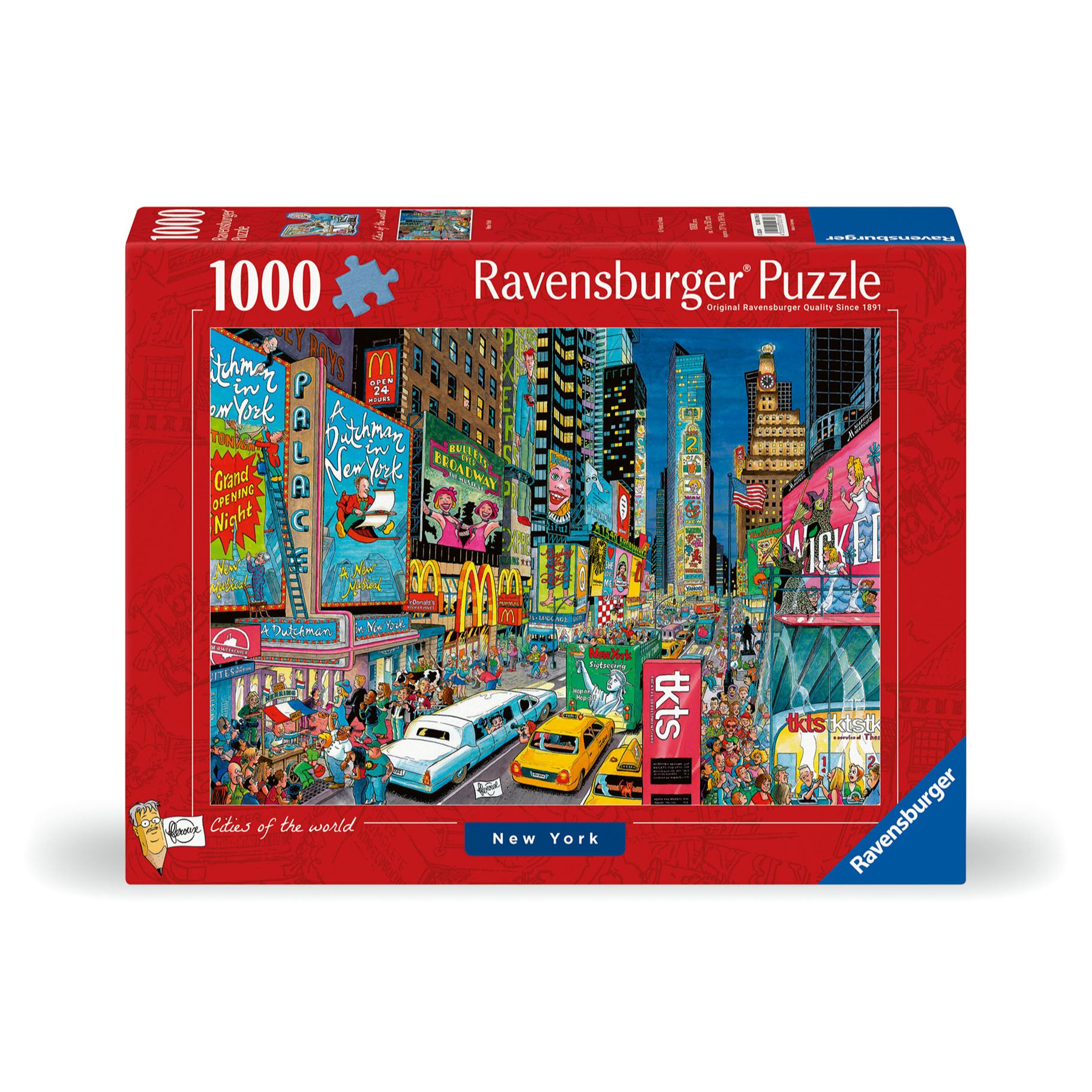 Ravensburger Ravensburger puzzel fleroux new york 1000 stukjes