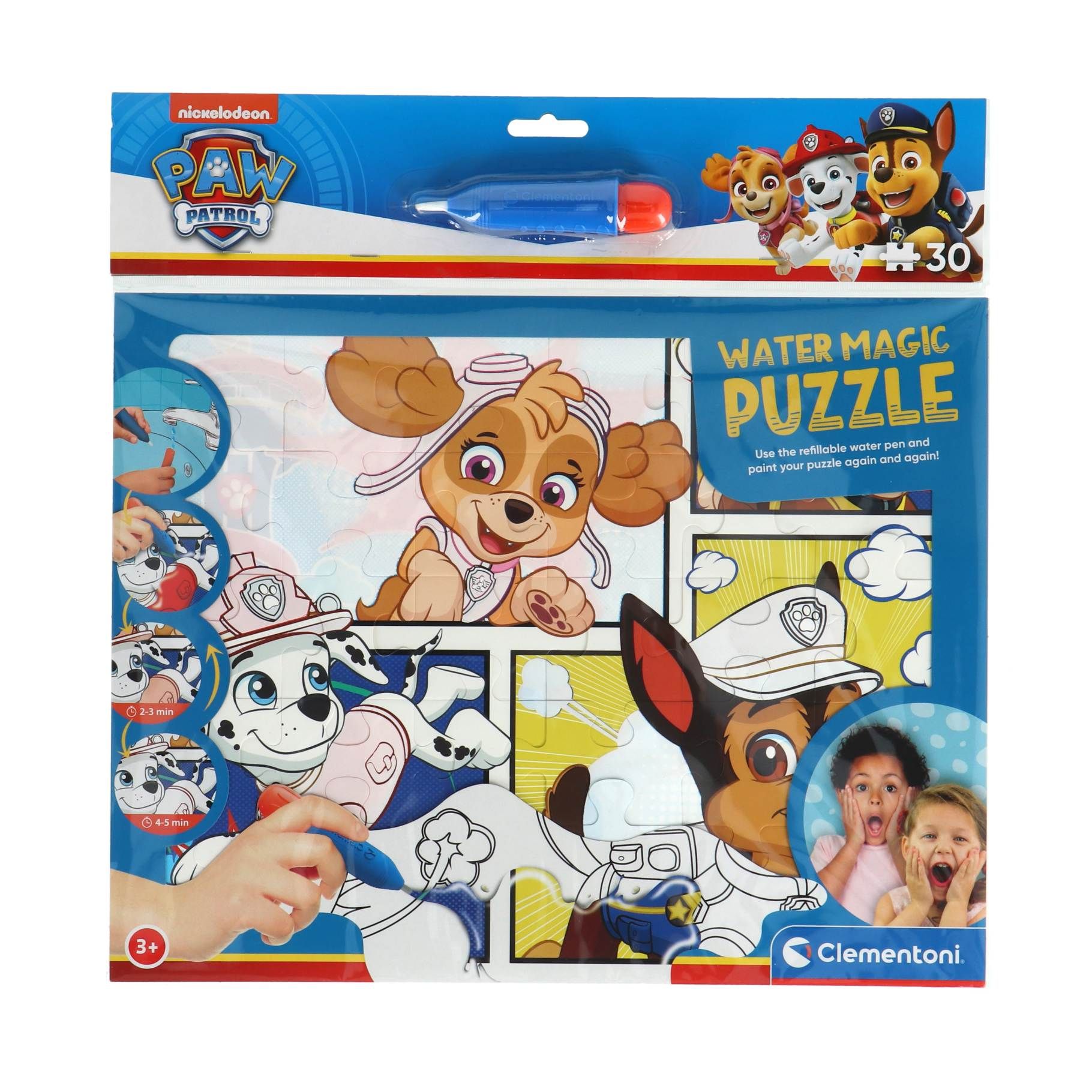 Top1Toys Paw Patrol Puzzel Verven Met Water 30 Delig