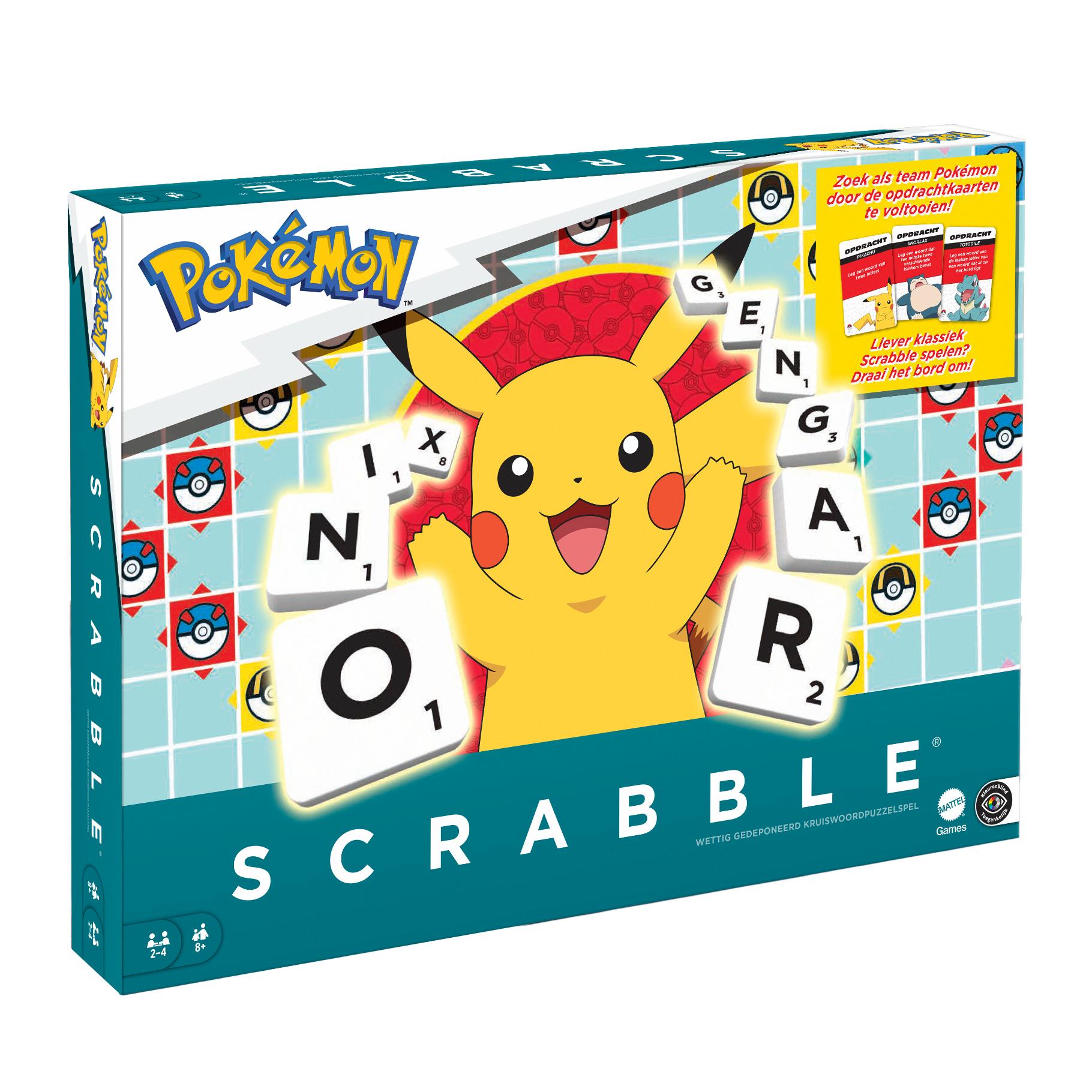Hasbro Spel Scrabble Pokemon