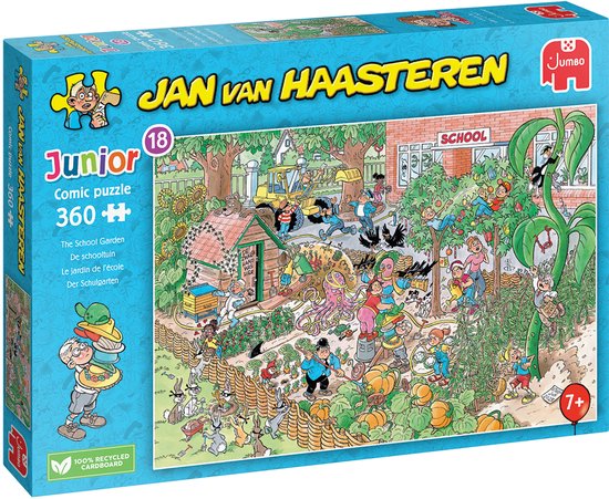 Top1Toys JvH Junior De Schooltuin 360 stukjes