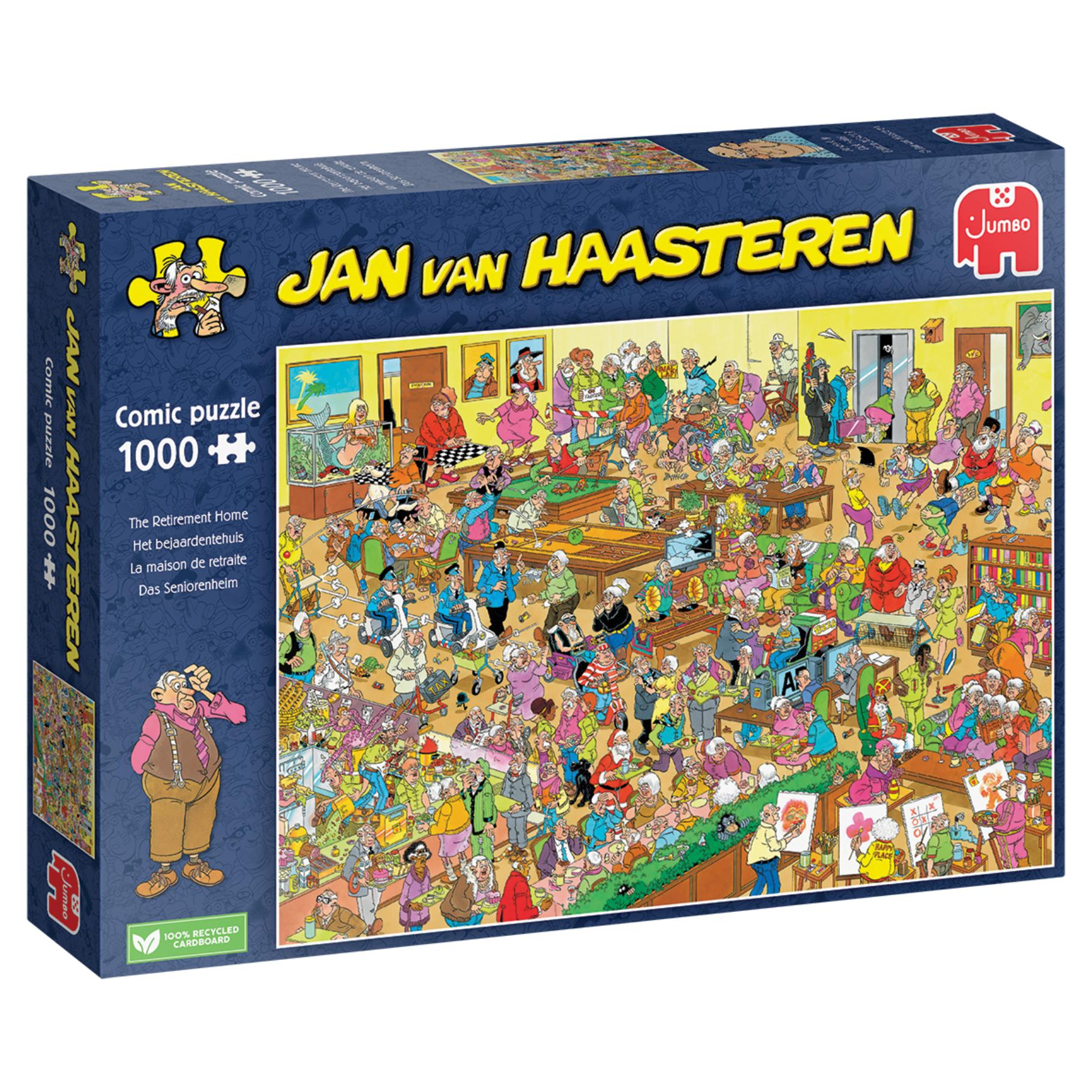 Top1Toys Puzzel Jan Van Haasteren Het Bejaardentehuis 1000 stukjes