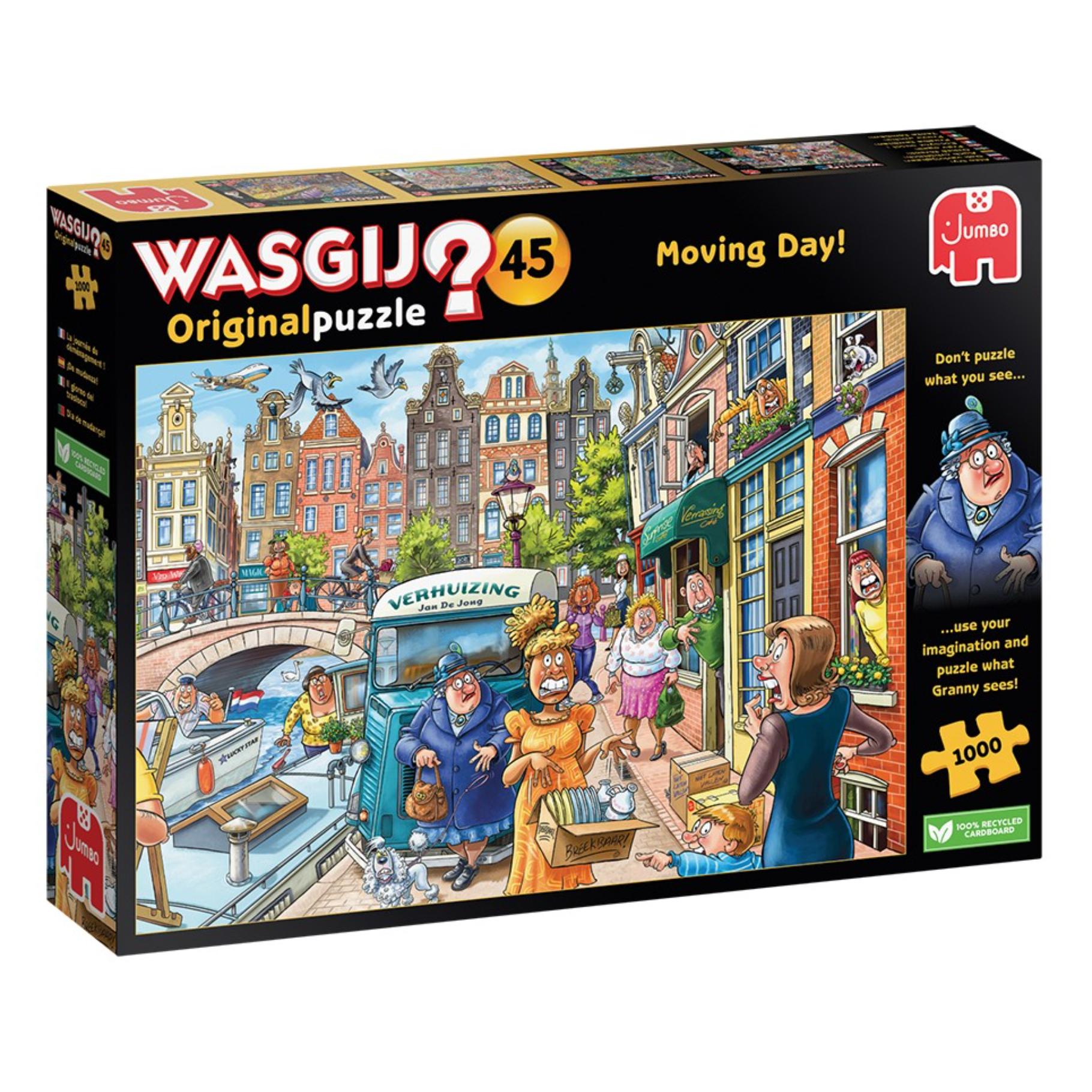 Top1Toys Puzzel Wasgij 45 Moving Day 1000 stukjes