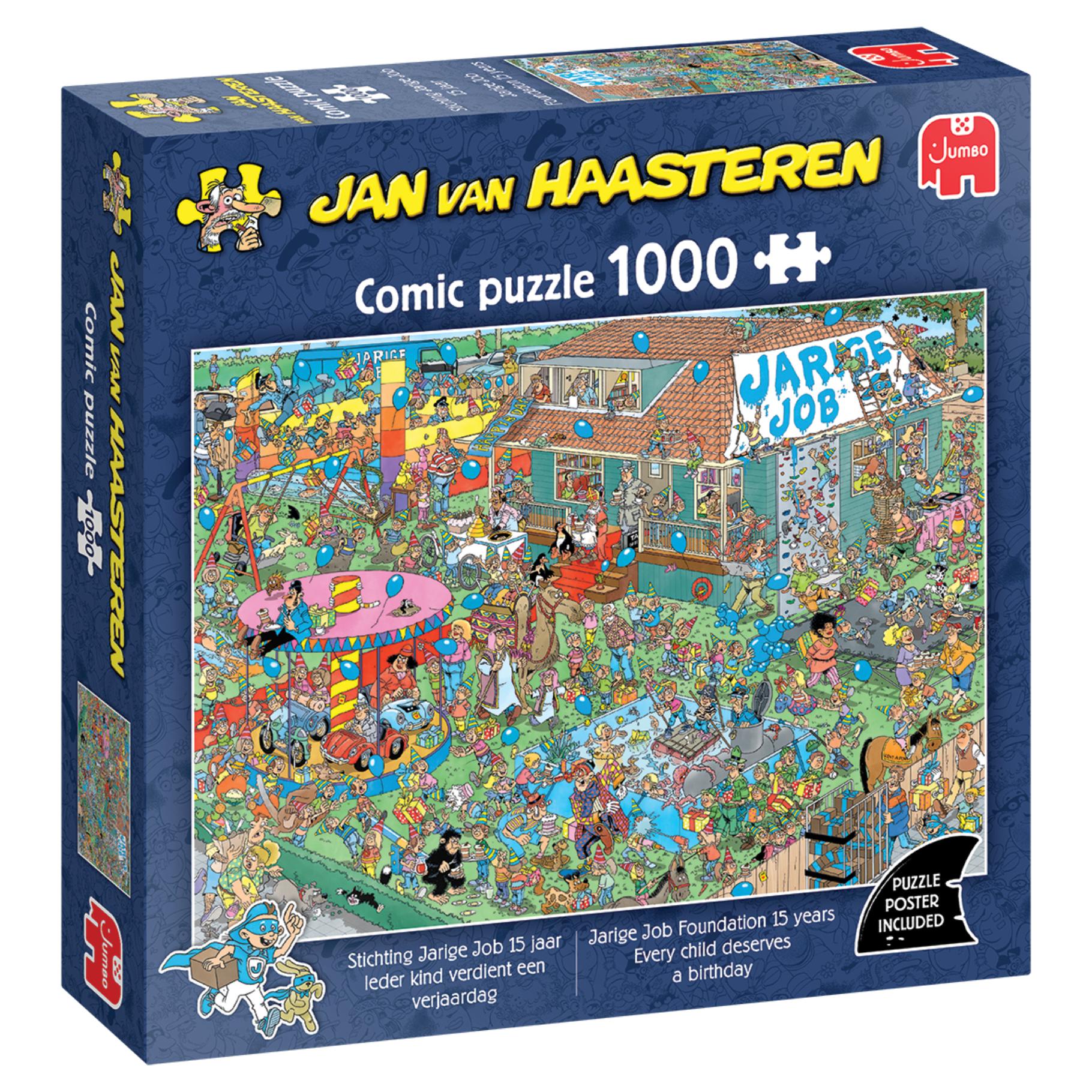 Puzzel Jan Van Haasteren Jarige Job 1000 stukjes