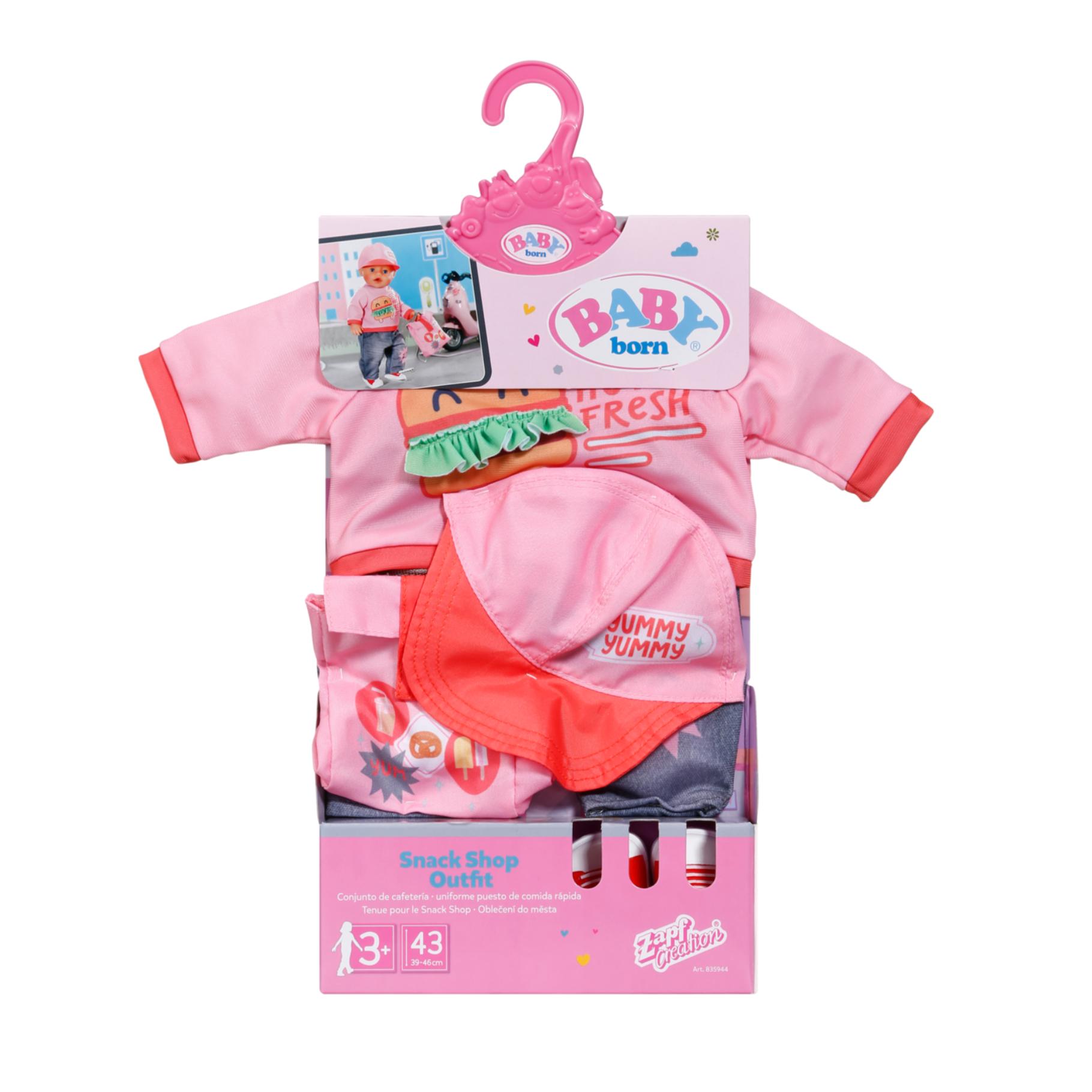Baby Born BABY born Snack Shop Outfit 43cm