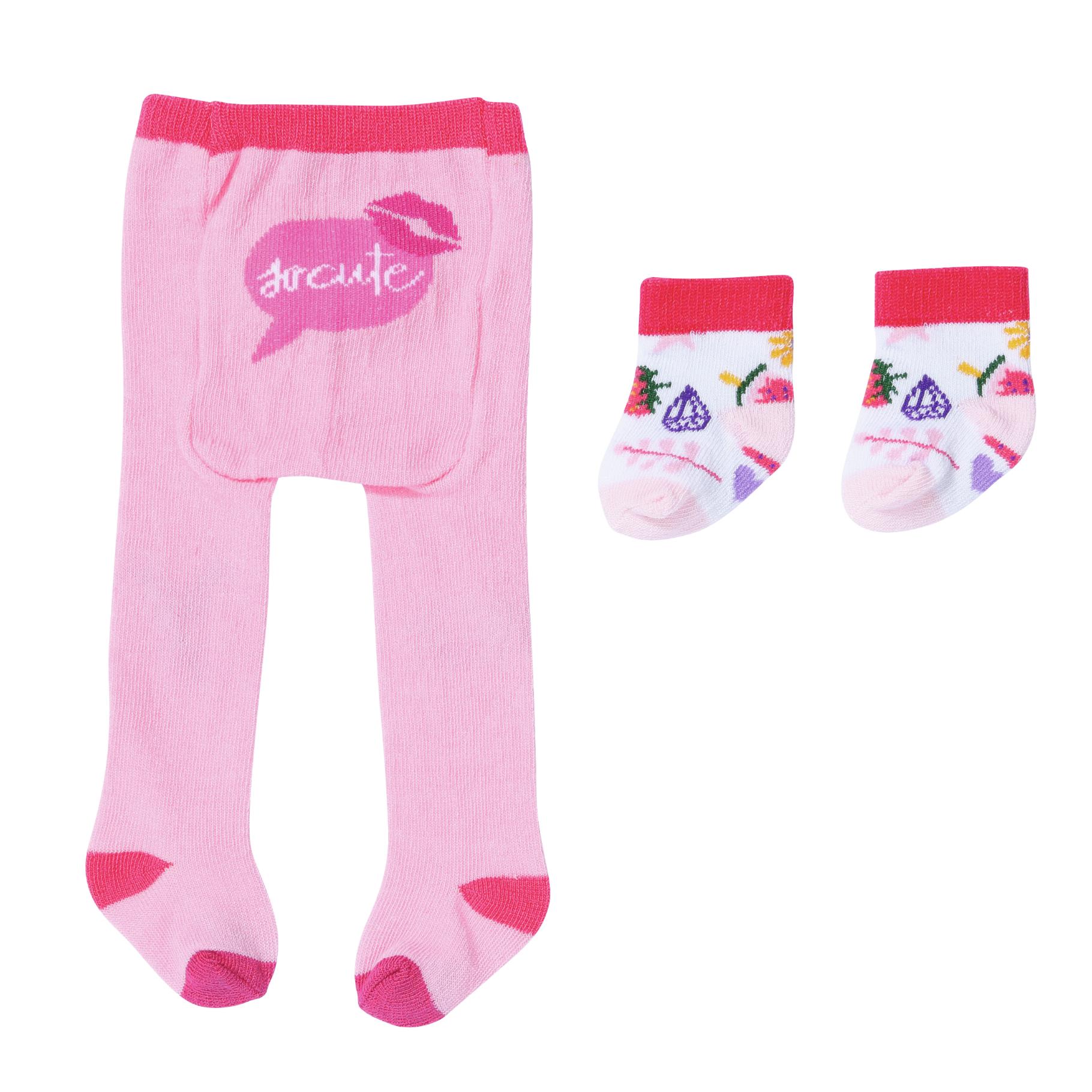 Baby Born BABY born Tights & Socks, 2 ass. 43cm