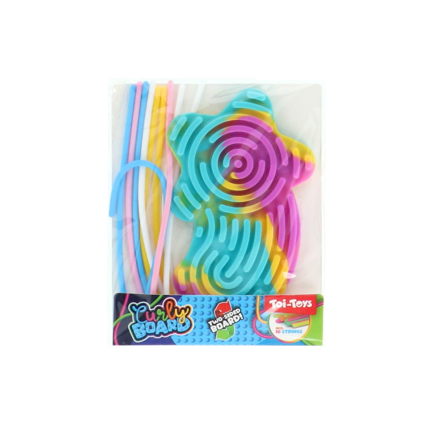Top1Toys Curly board mini 10 slierten 8 assorti