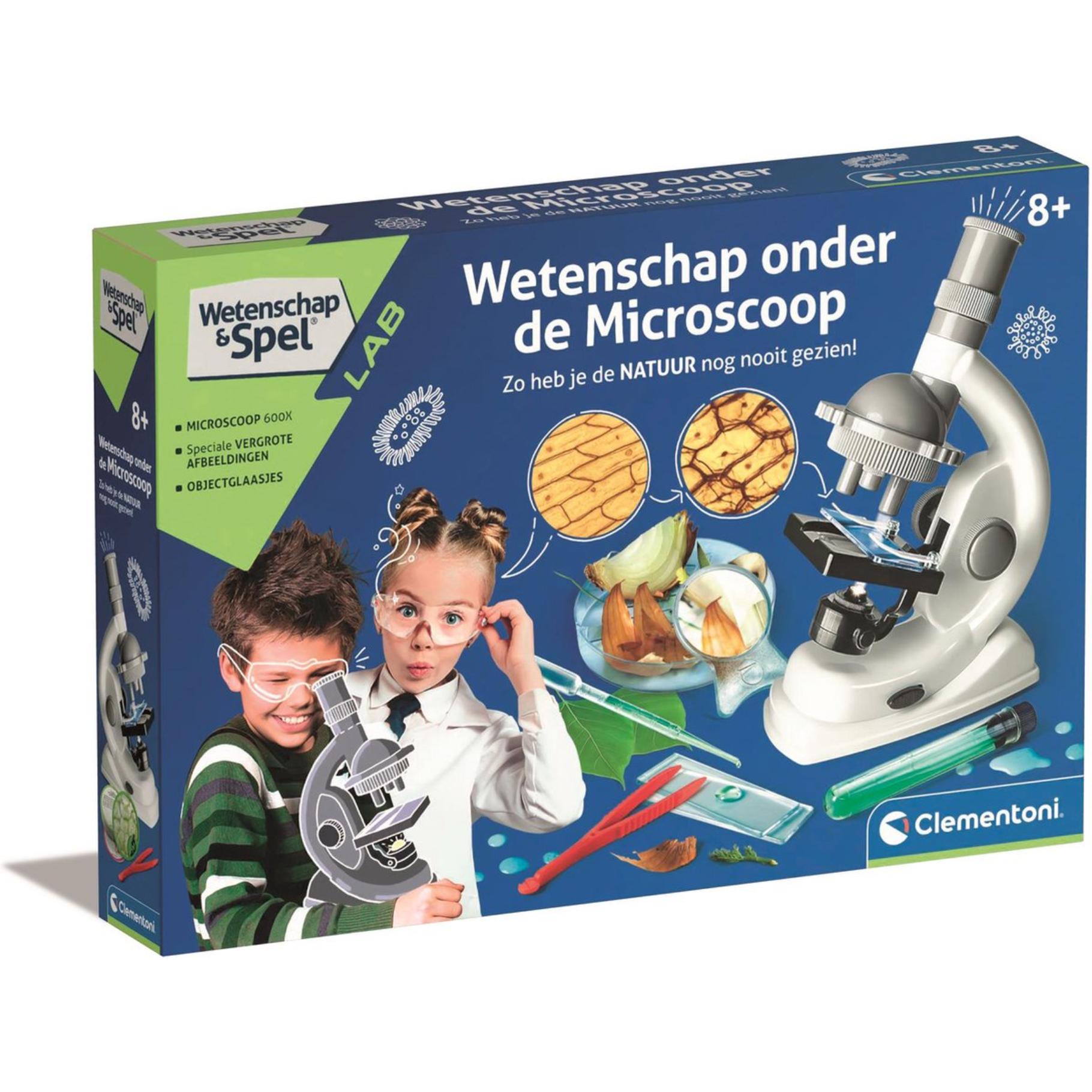 Top1Toys Top1Toys Clementoni Wetenschap Onder De Microscoop Nederlands