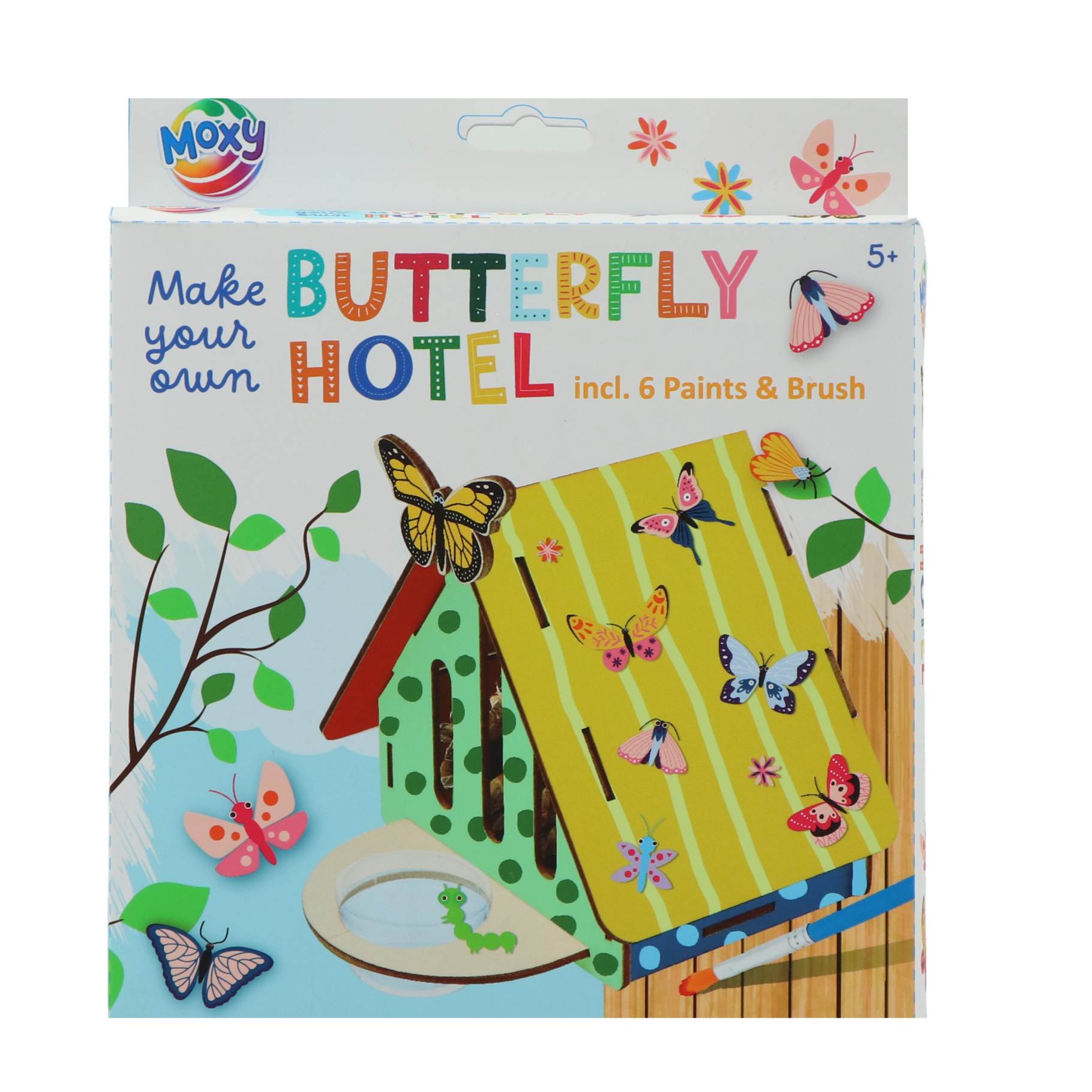 Top1Toys Vlinder hotel maken 16x13x10 cm