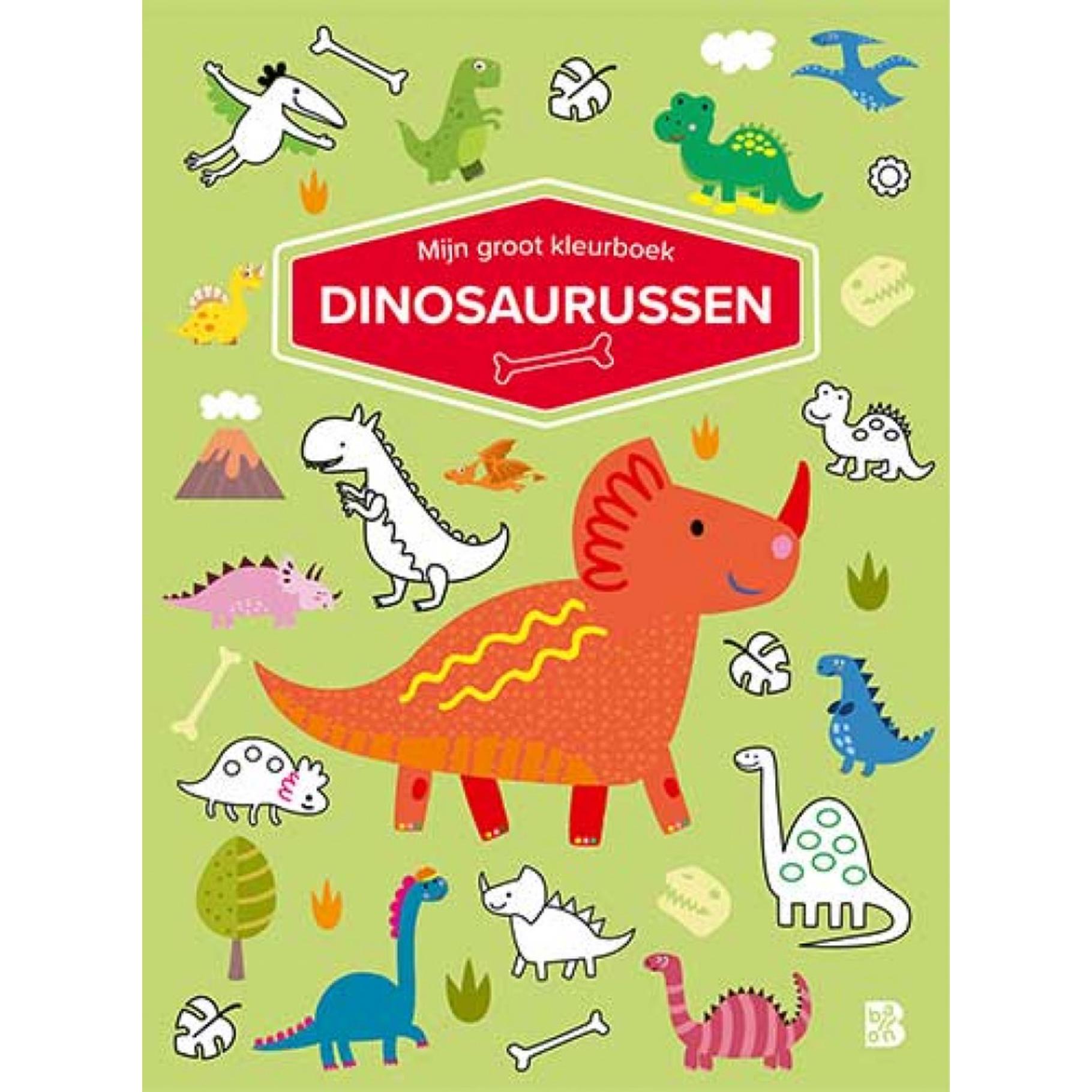 Top1Toys Boek Groot Kleurboek Dinosaurussen