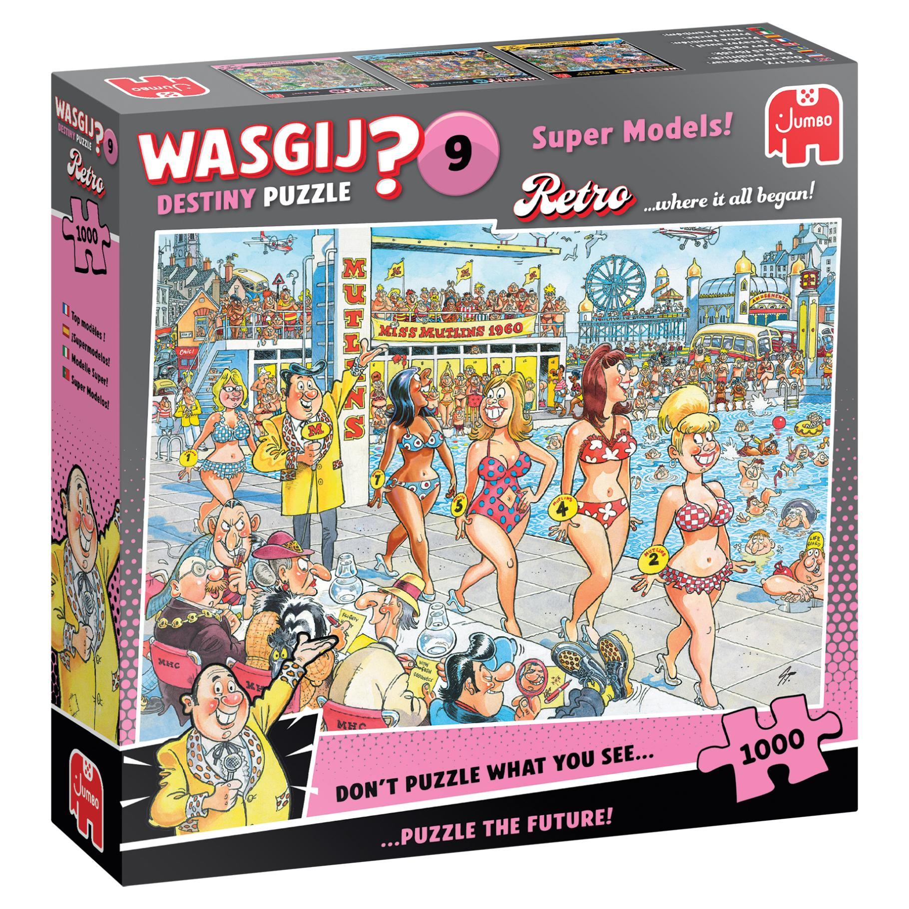 Wasgij Wasgij puzzel retro Topmodellen 1000 stukjes