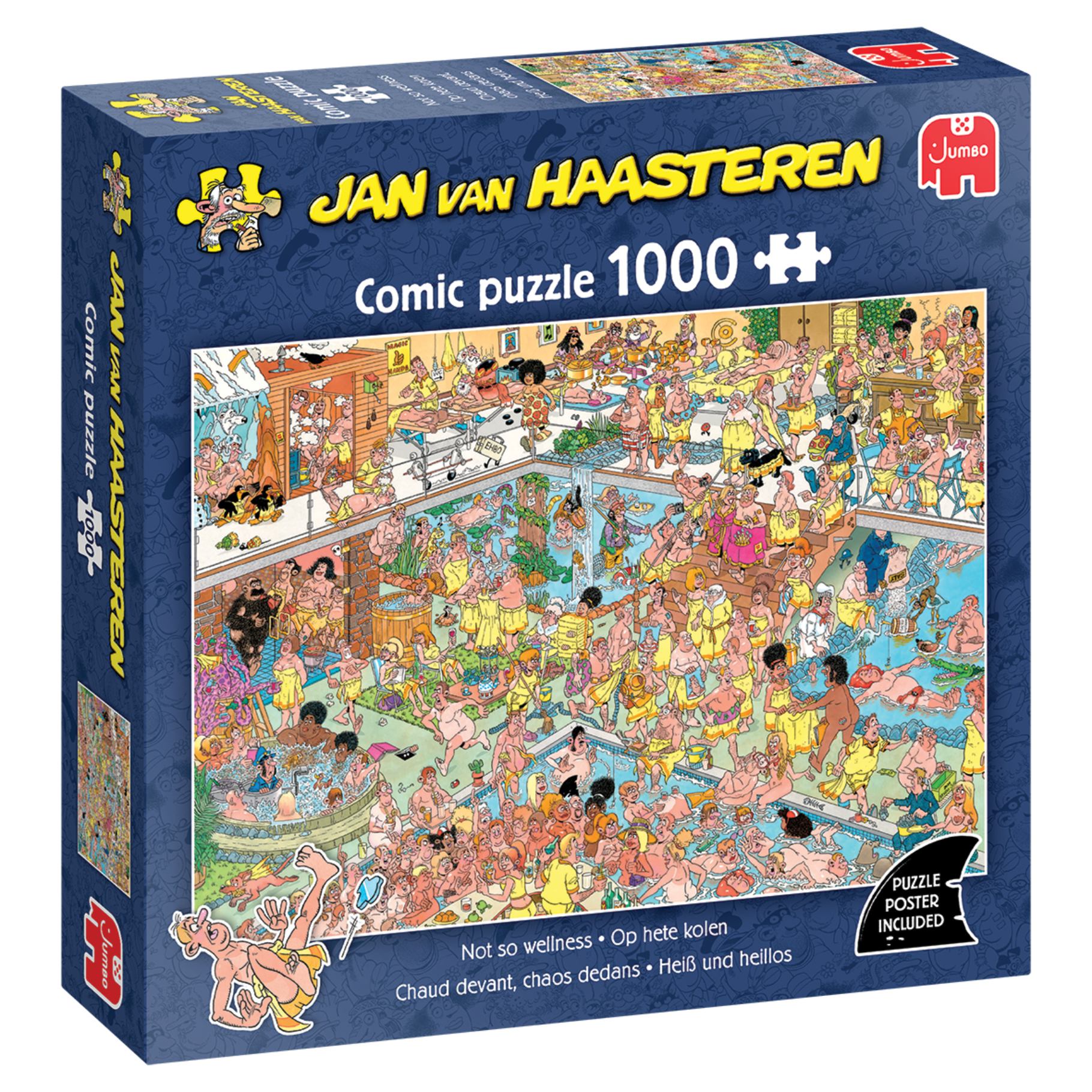 Top1Toys JvH puzzel Op Hete Kolen 1000 stukjes