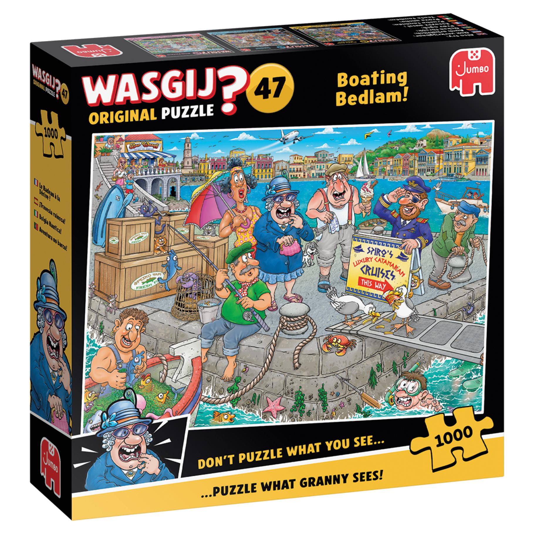 Wasgij Wasgij original 47- De boot in! 1000 stukjes