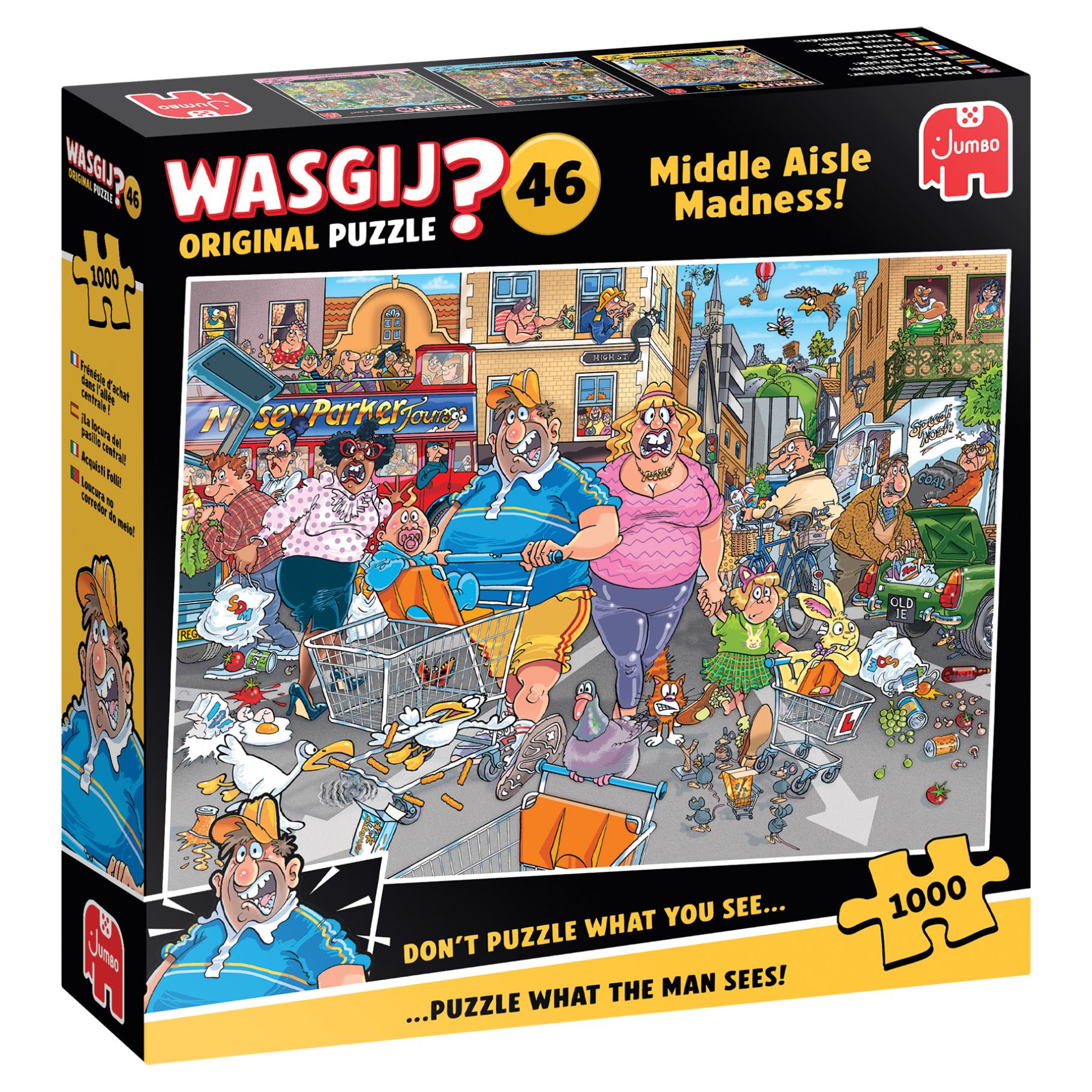 Wasgij Wasgij original puzzel Buitenkansjes 1000 stukjes