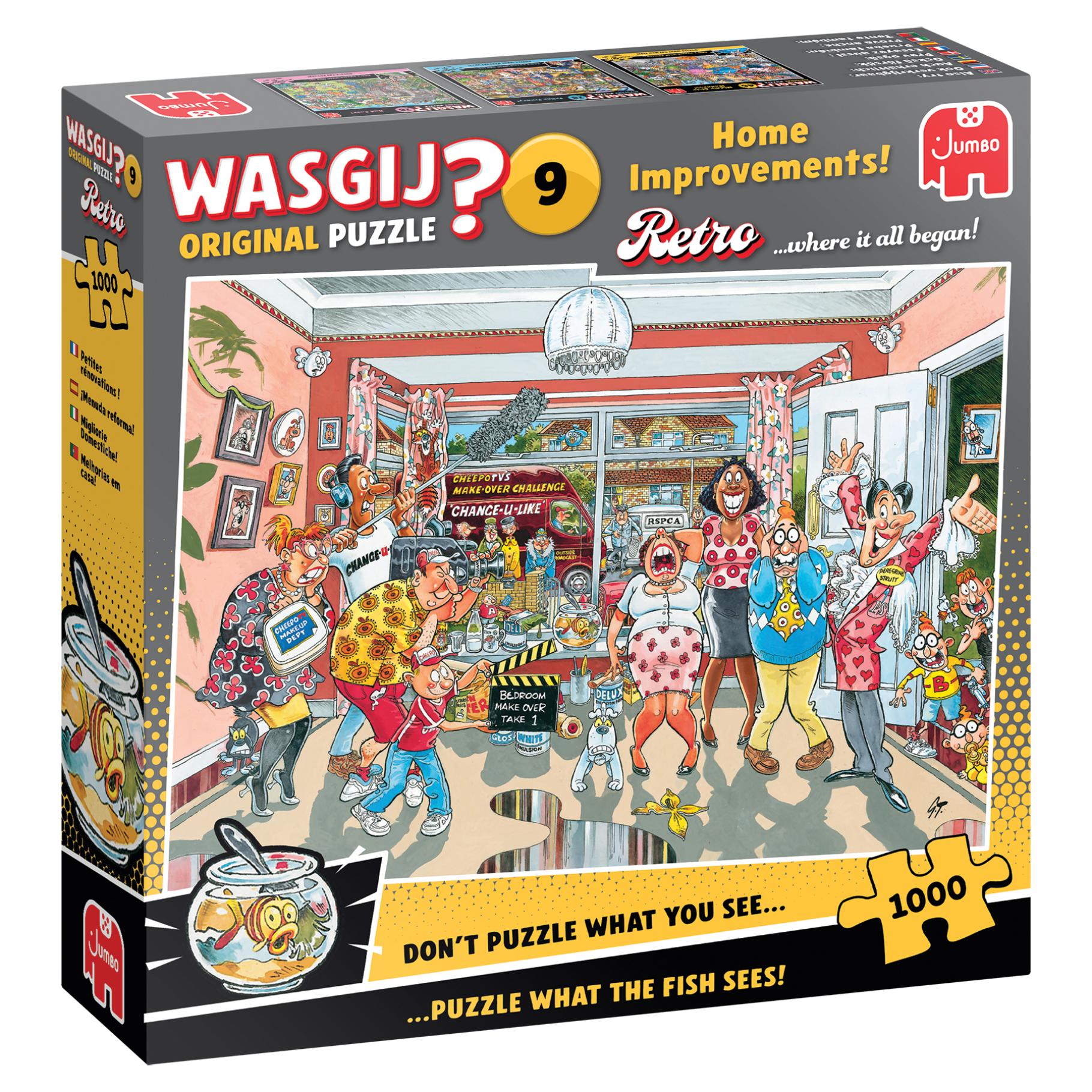 Wasgij Wasgij puzzel retro Klein Verbouwinkje 1000 stukjes