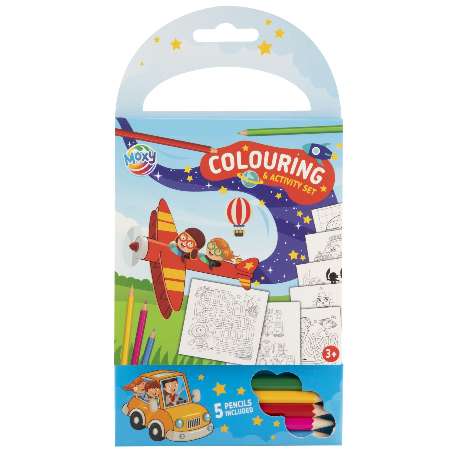Top1Toys Kleur en Activiteiten boek Mini 60 Pagina's 2 Asst
