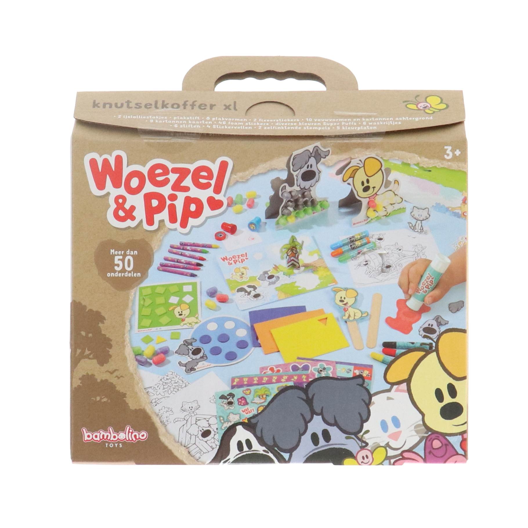 Woezel en Pip Woezel & Pip Knutsel Meeneemkoffer XL